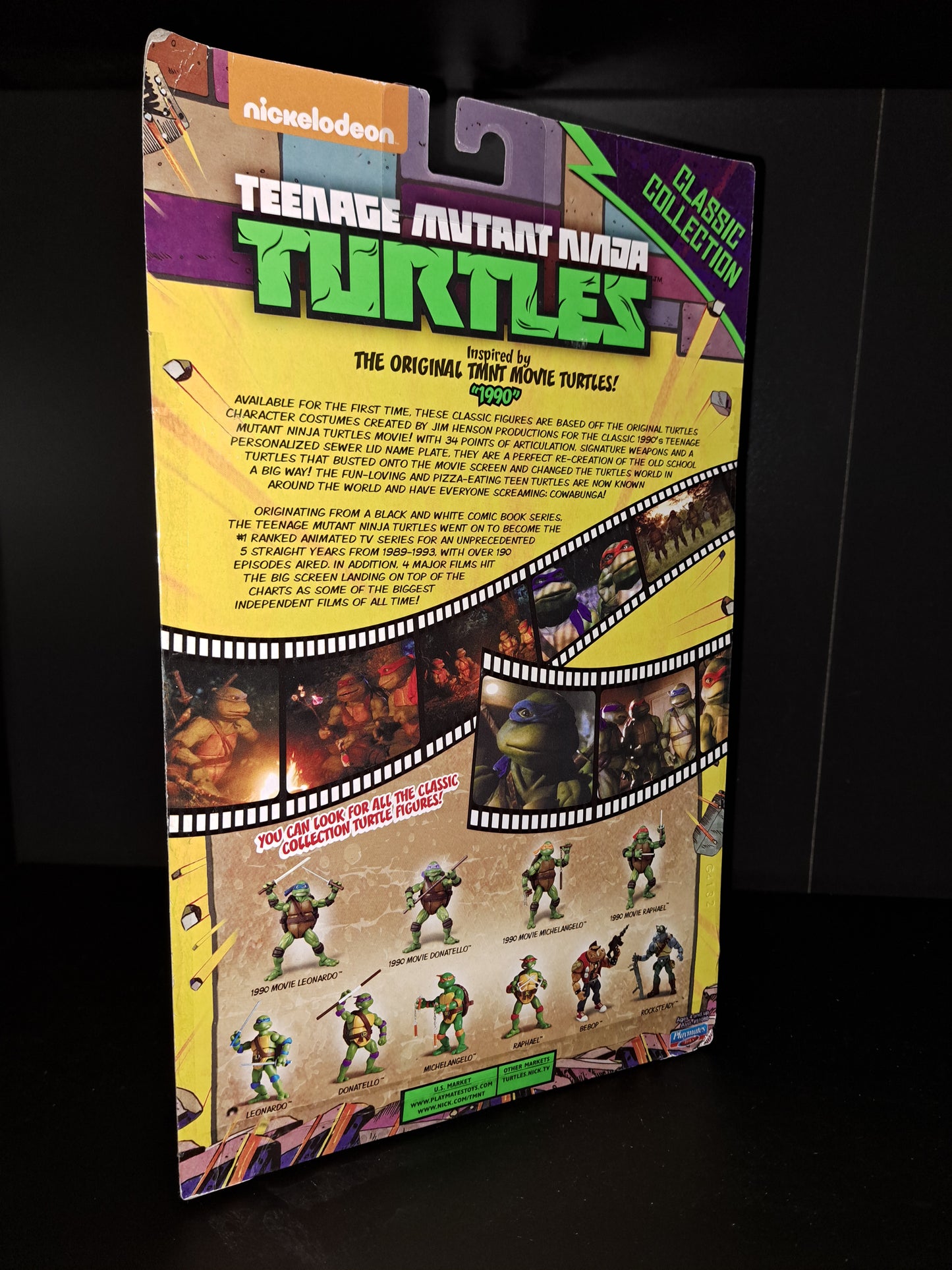 NEW 2014 Teenage Mutant Ninja Turtles 1990 Movie Donatello Playmates Figure TMNT