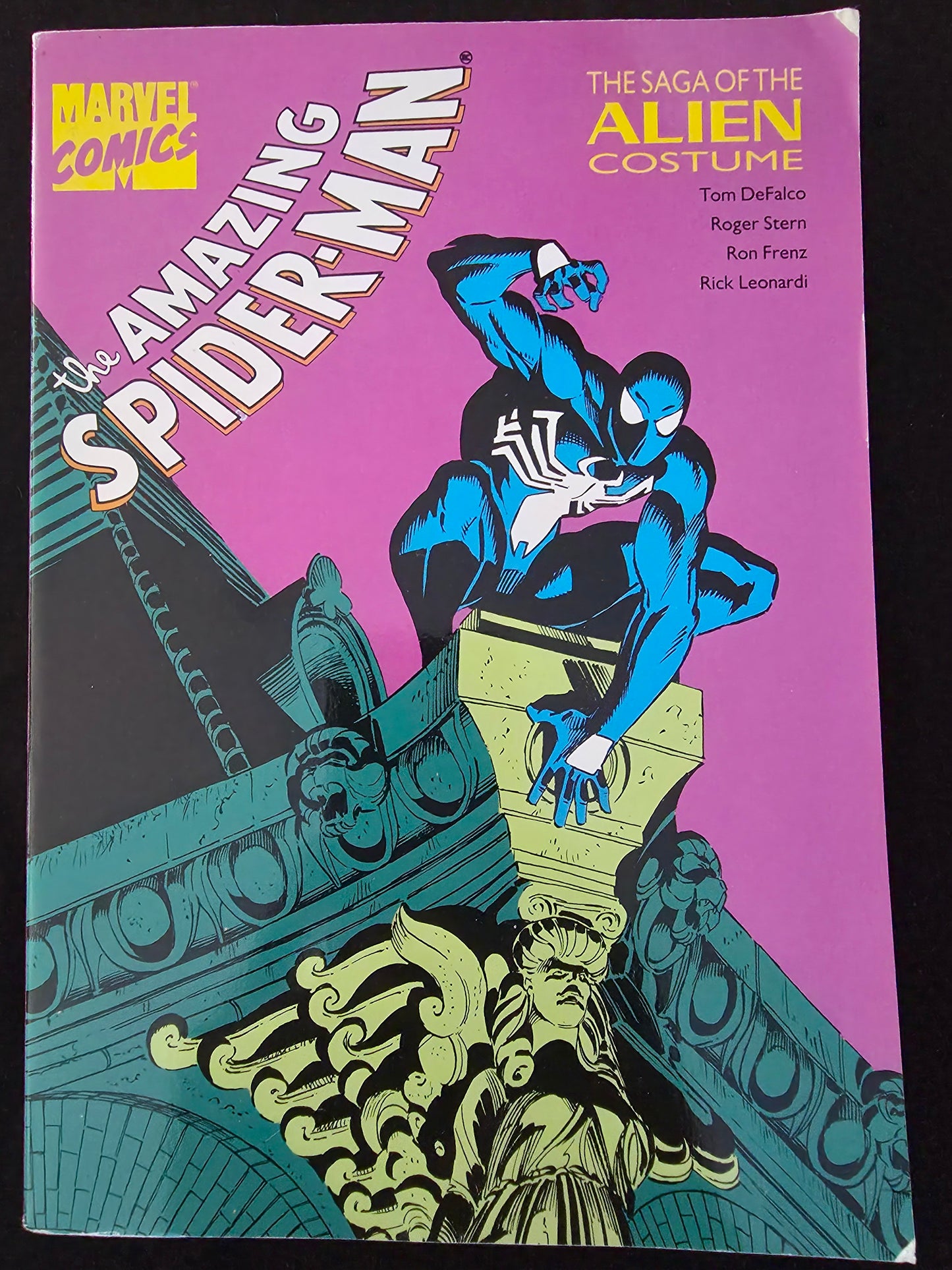 The Amazing Spider-Man: The Saga of the Alien Costume, Marvel TPB, 1988 edition