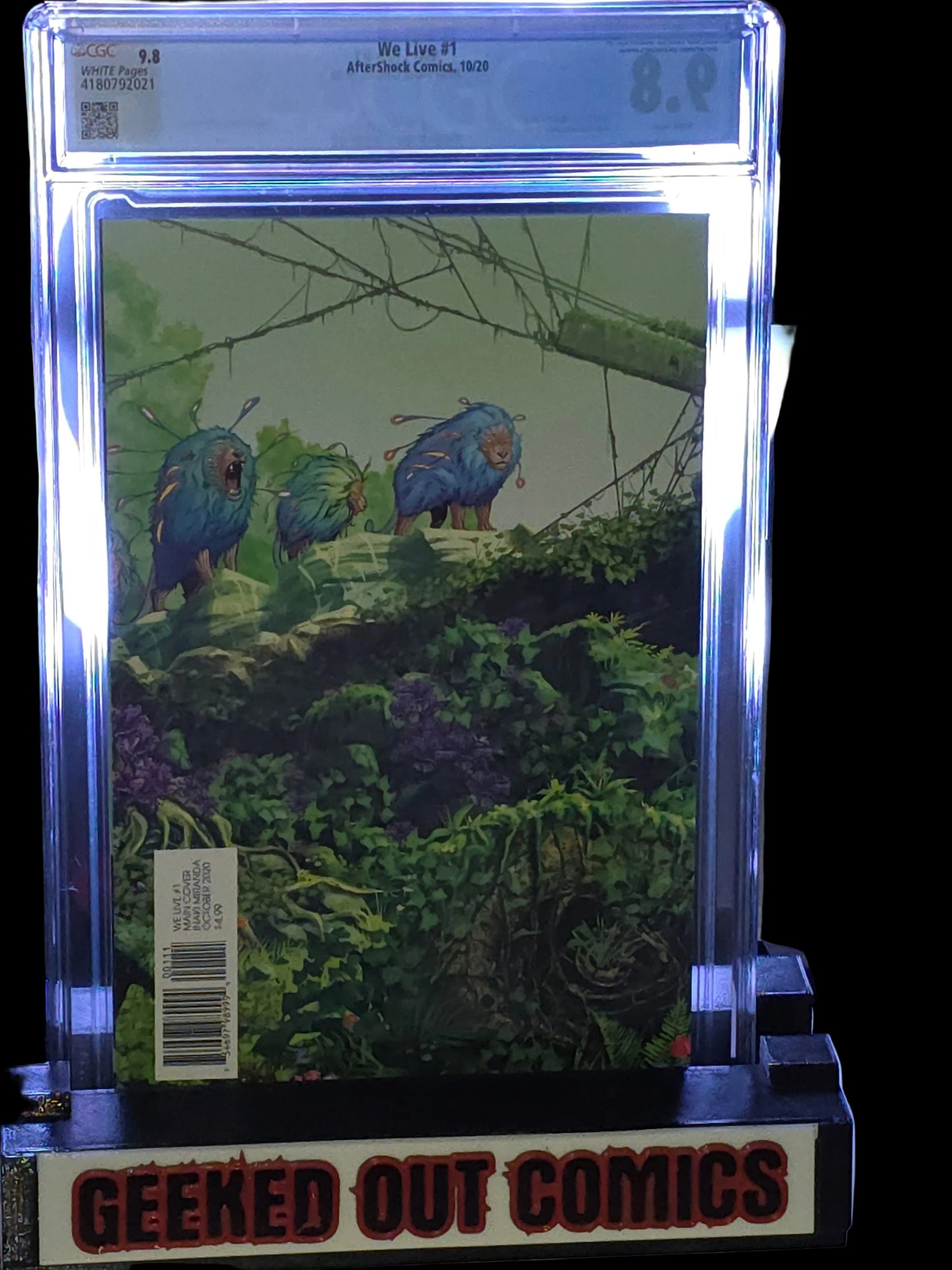 We Live #1 CGC 9.8 NM/MT (Aftershock Comics 2020) 1st Print Cover A Miranda