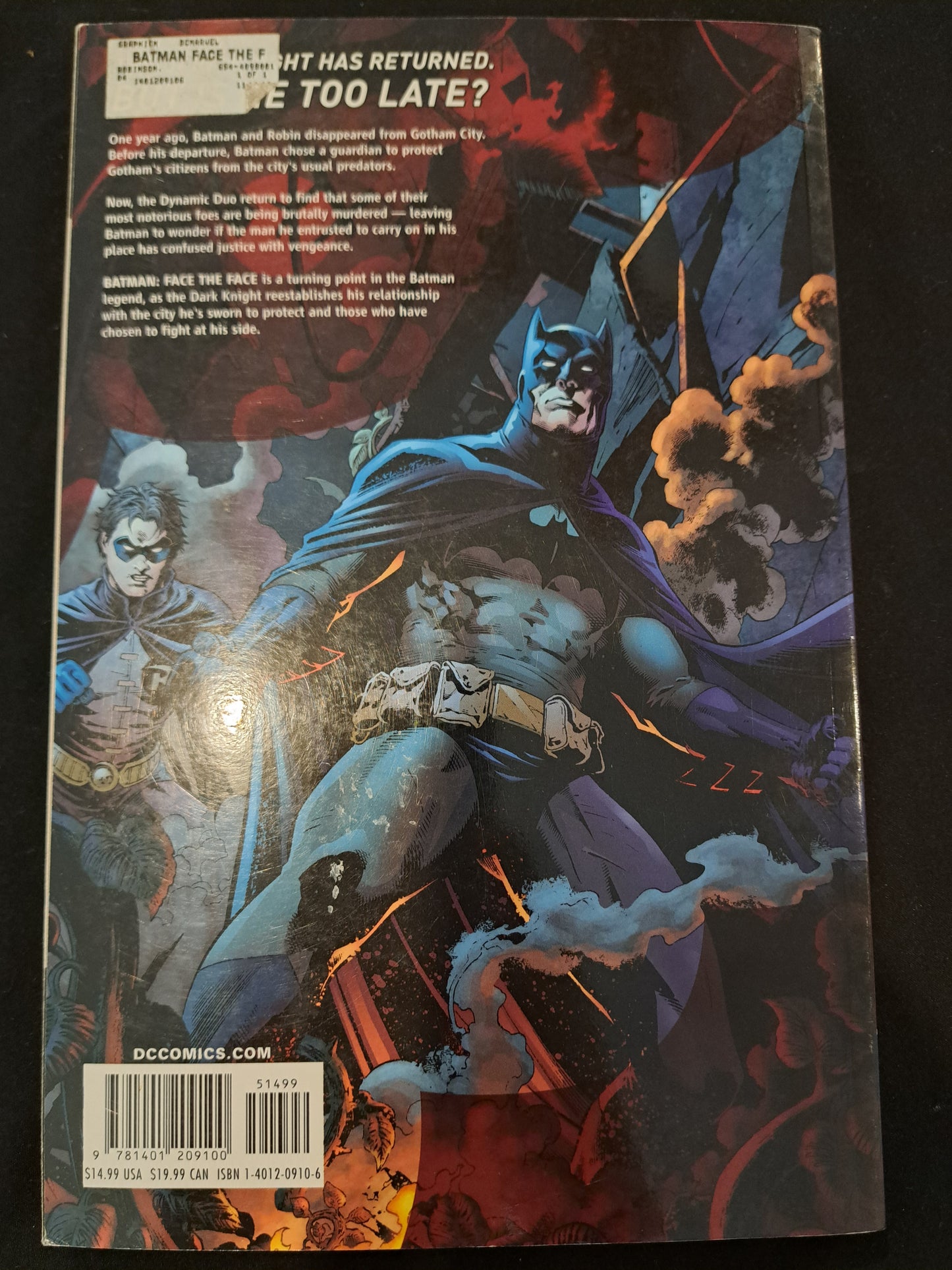 BATMAN FACE THE FACE TPB GRAPHIC NOVEL 2006 DC COMICS DETECTIVE COMICS