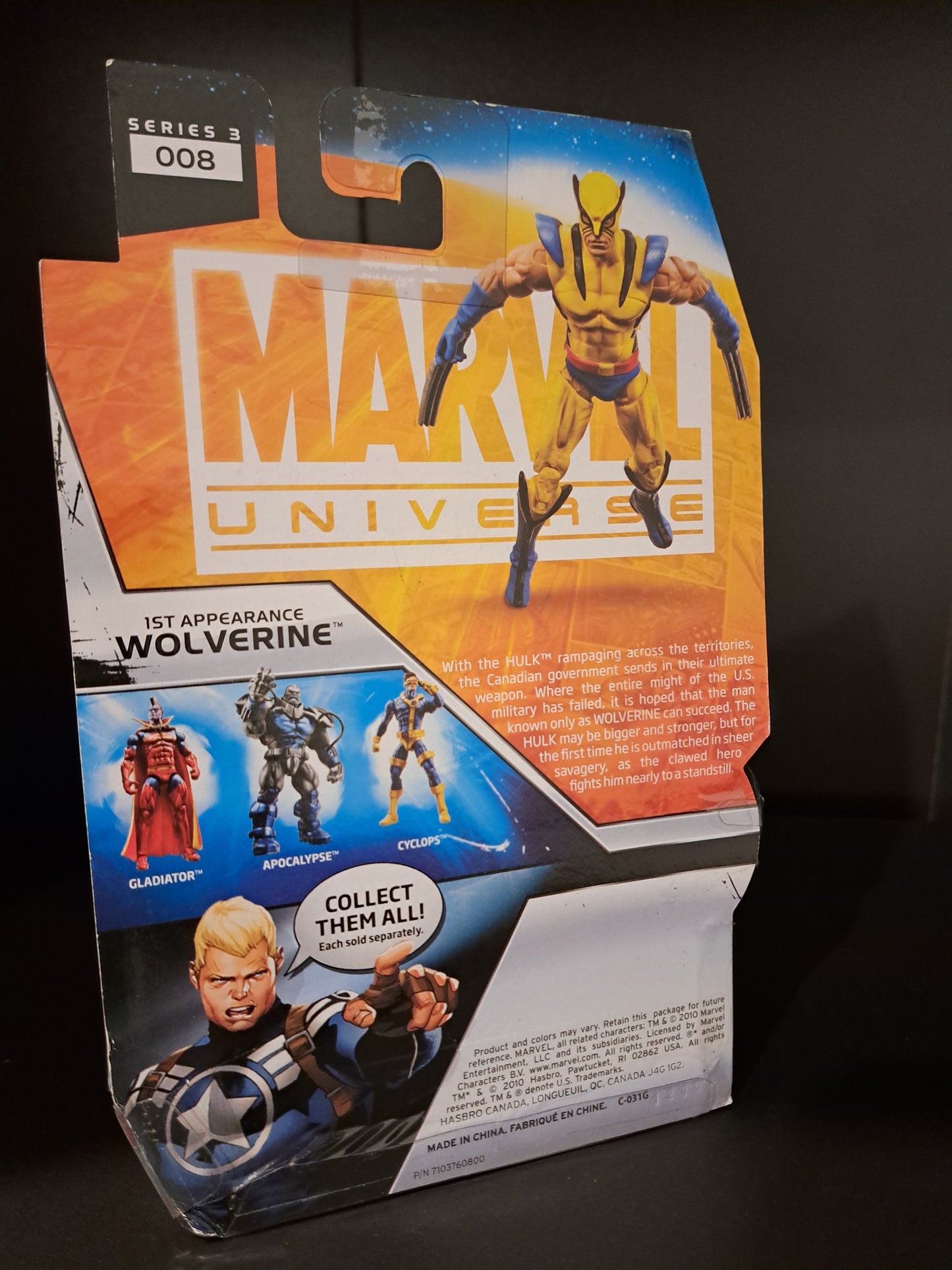 Marvel Universe 3.75" 1st Appearance Wolverine