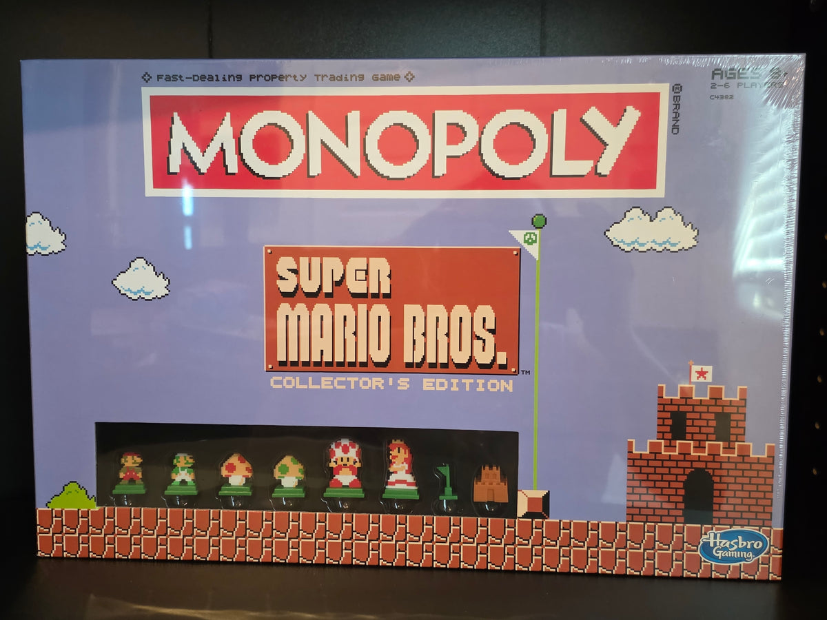 Super Mario Bros. Hasbro Monopoly Collector's Edition Brand New