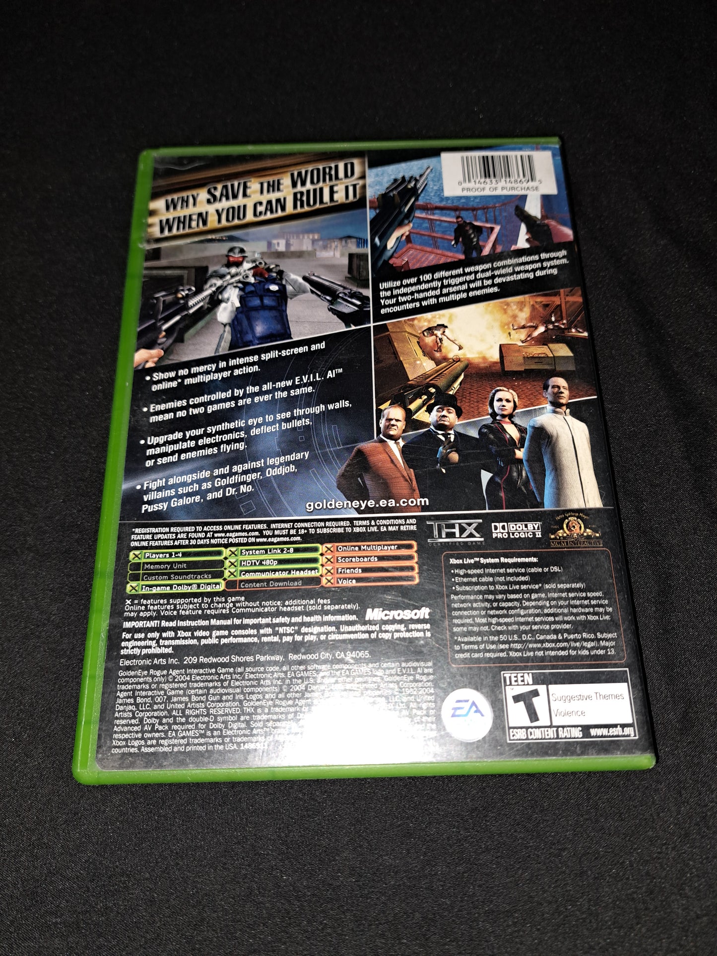 GoldenEye: Rogue Agent (007) (Original Xbox) CIB