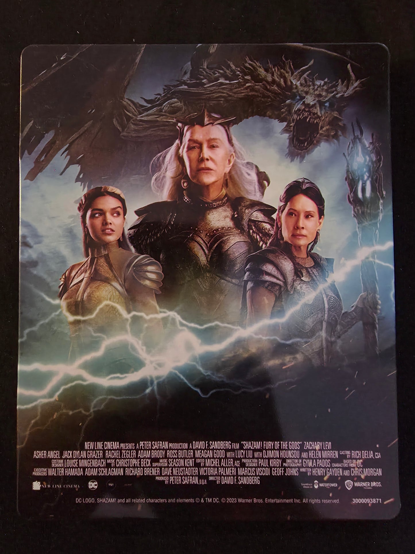 Shazam! Fury Of The Gods 4K UHD + Blu-Ray Steelbook