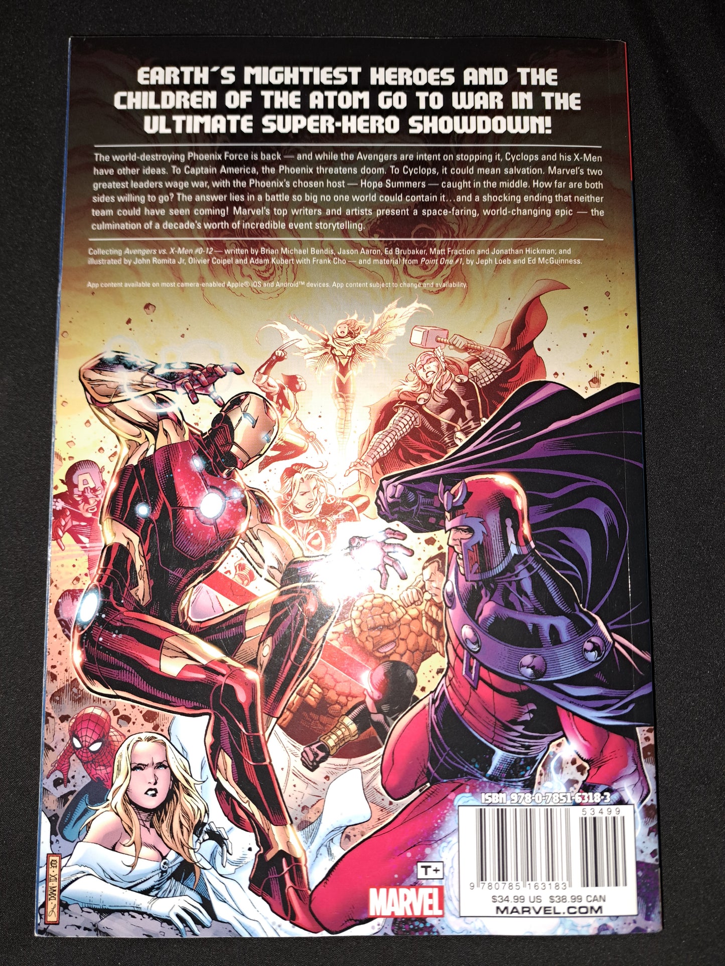 Avengers vs. X-Men (Paperback, 2012) by Aaron, Bendis, Fraction, Brubaker