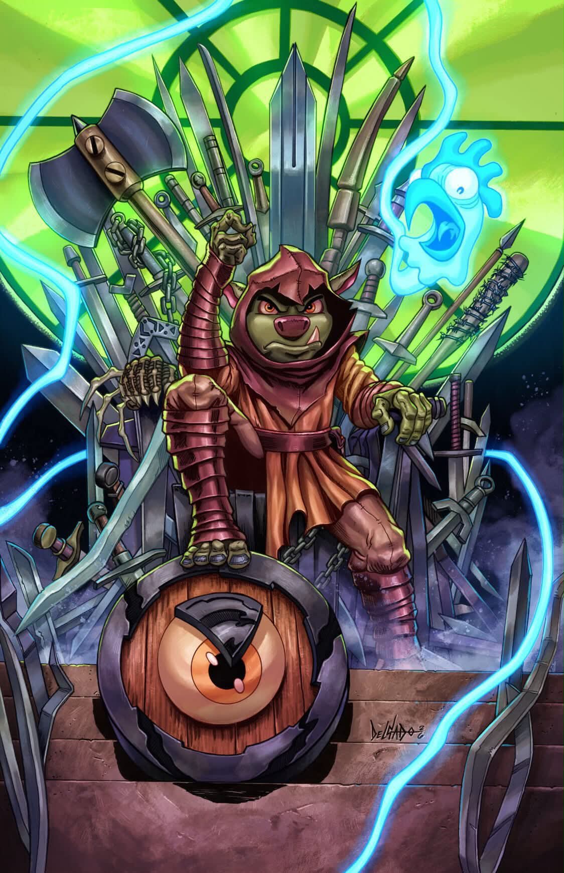 Dorc #7 Game of Thrones Cover By Kevin Delgado "Dorc of Thrones"