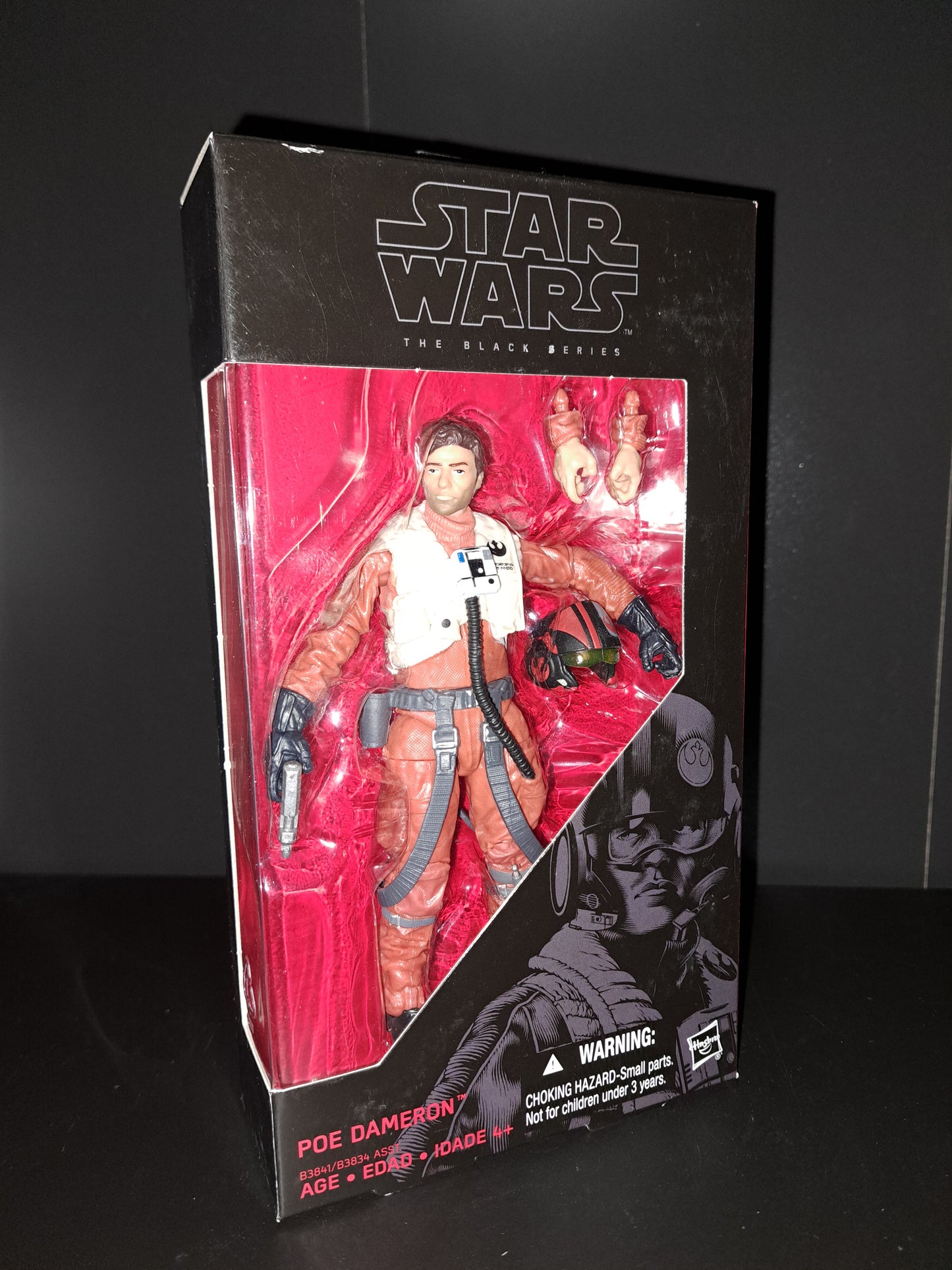 Hasbro Star Wars The Black Series 6-Inch Poe Dameron Action Figure