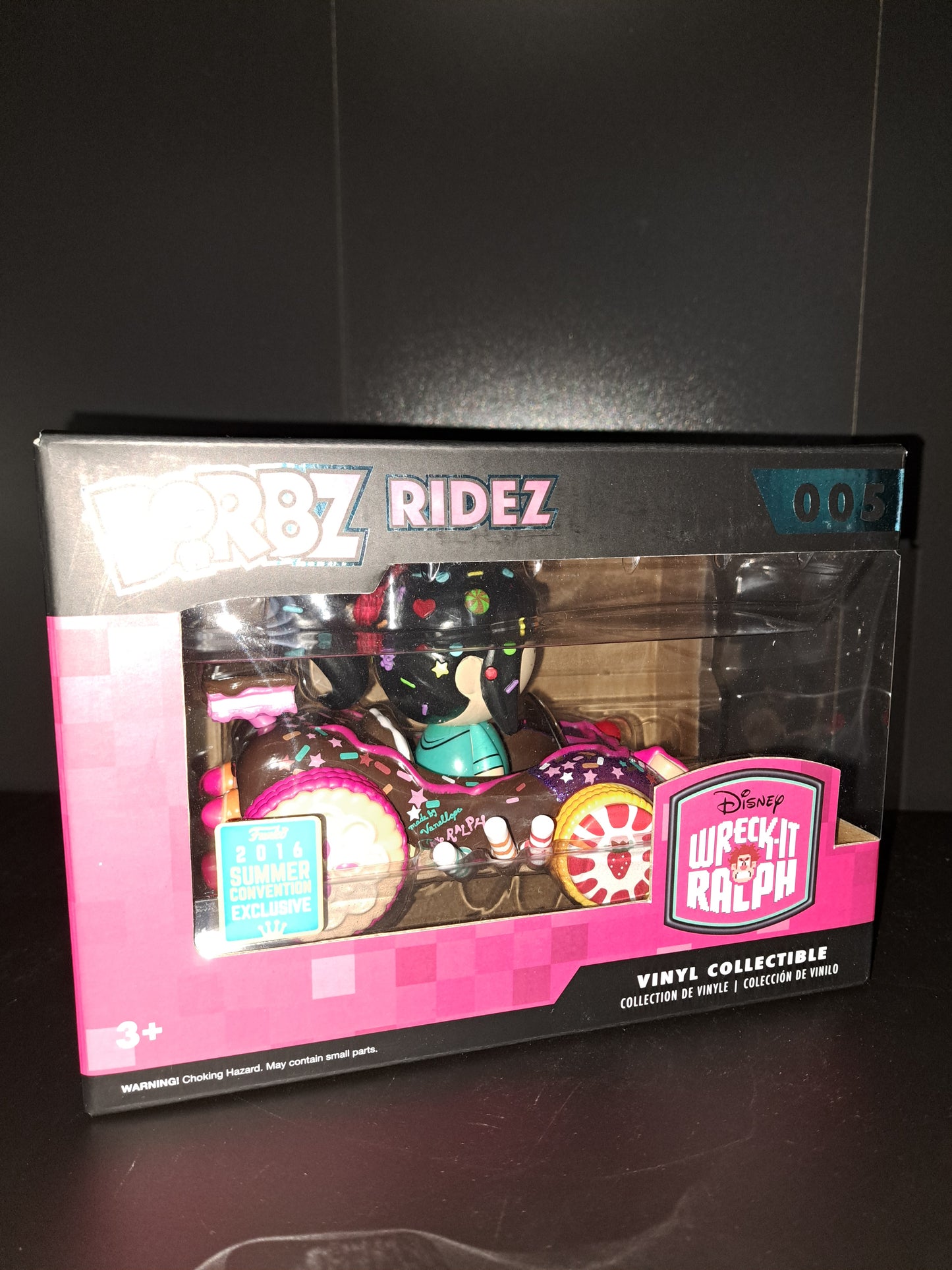 2016 Summer Convention Exclusive Funko Dorbz Rides Wreck-it Ralph VANELLOPE #005