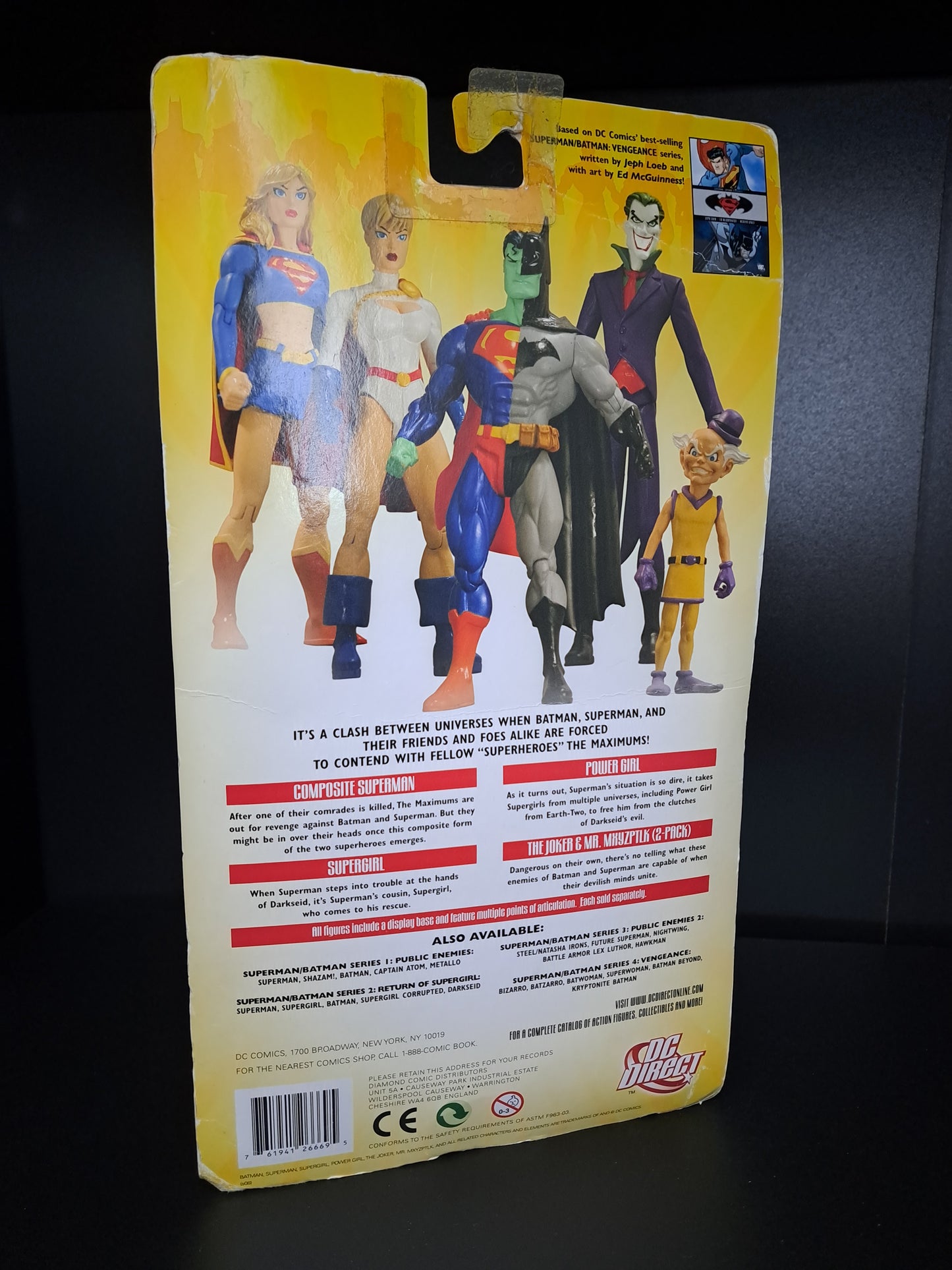 COMPOSITE SUPERMAN ACTION FIGURE - VENGEANCE 2 - SUPERMAN BATMAN SERIES 5 BR