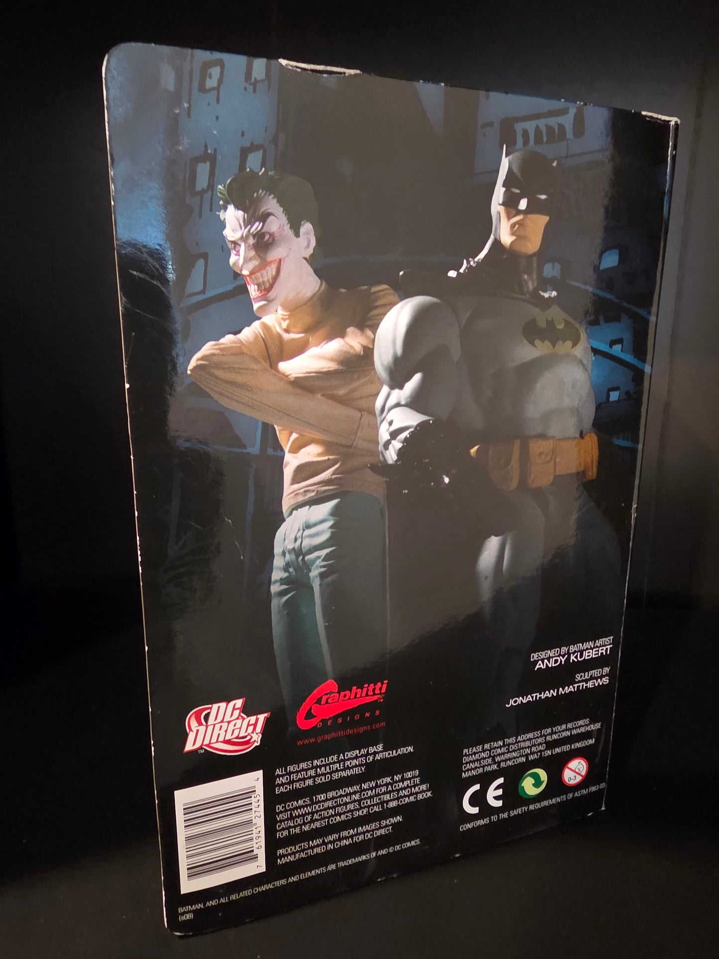 DC Direct BATMAN 10th Anniversary Action Figure DC Comics 2008 SDCC COMIC CON