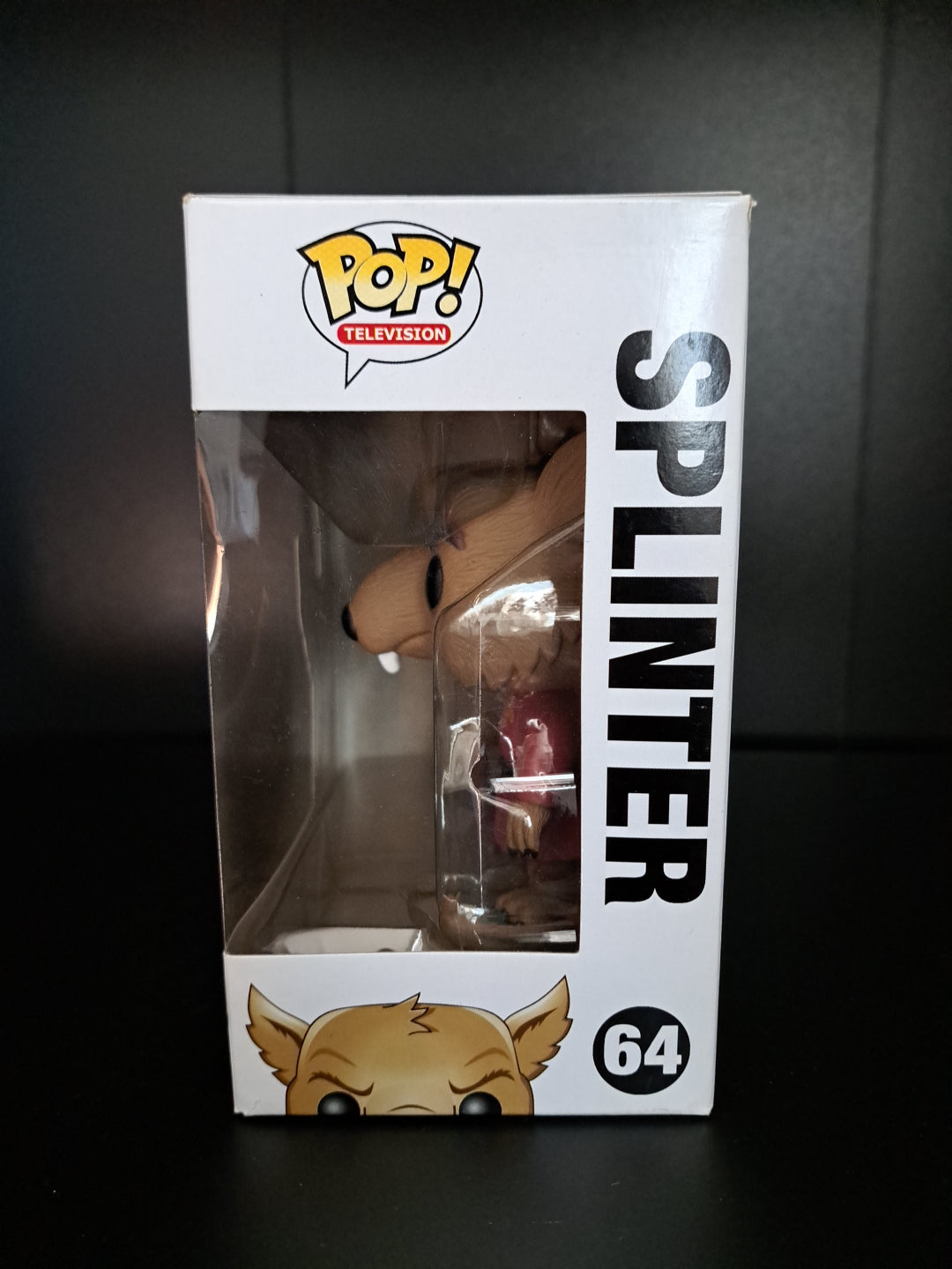 2013 Master Splinter Ninja turtle Funko Pop (vaulted and rare).