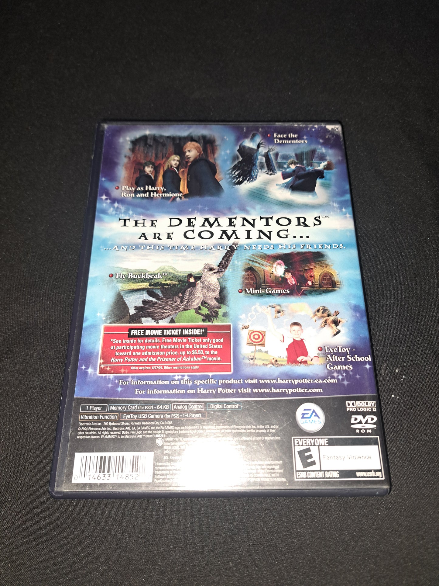Harry Potter and the Prisoner of Azkaban (Sony PlayStation 2, 2004)