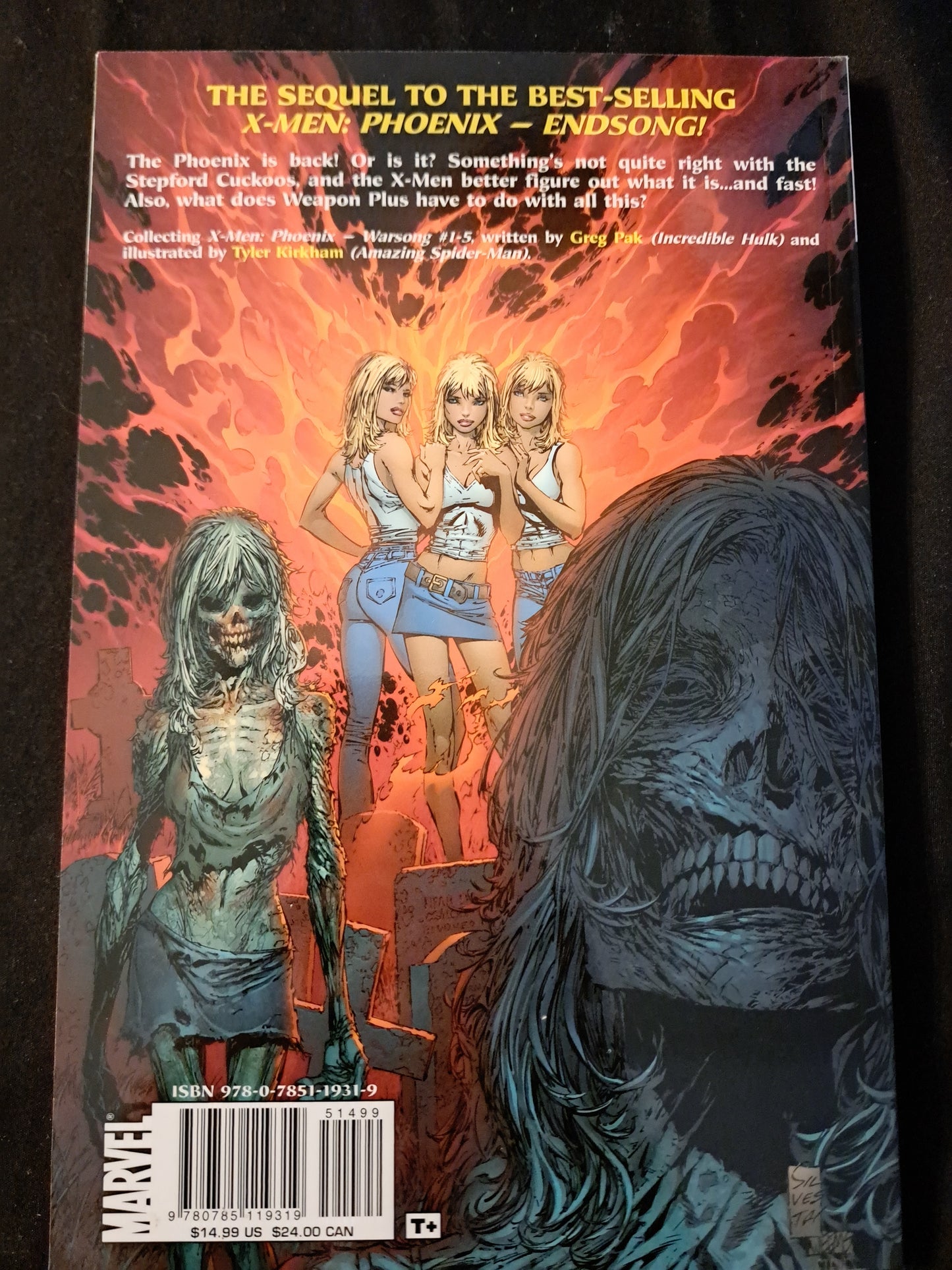 X-MEN PHOENIX WARSONG TPB : Marvel comics 2007 Wolverine, Silvestri art