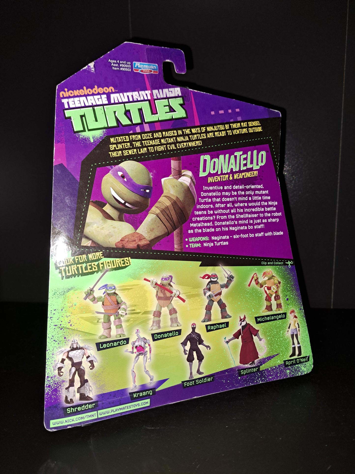Donatello - Nickelodeon - Teenage Mutant Ninja Turtles 2013 Action Figure