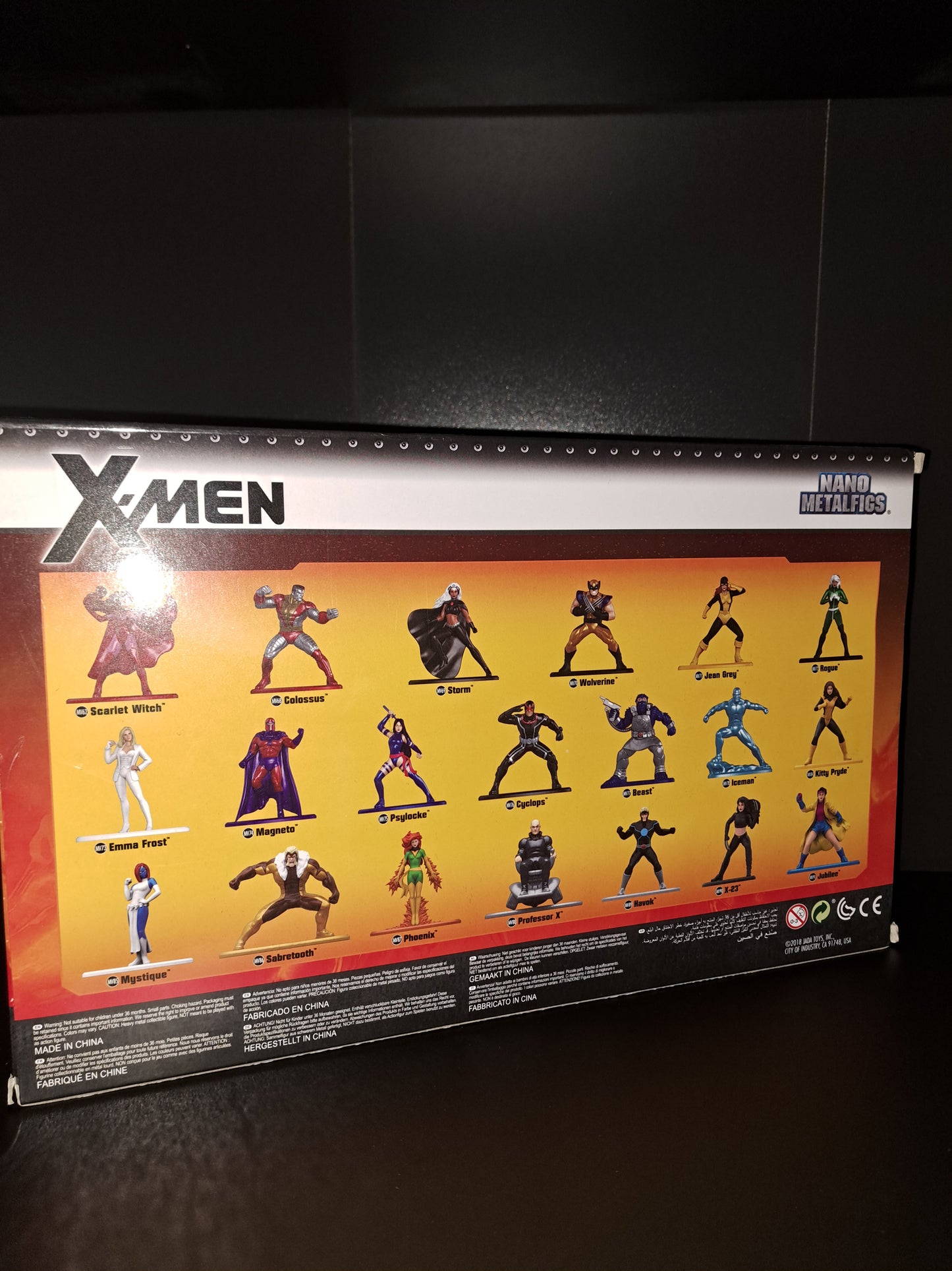 Jada X-MEN Nano Metalfigs Marvel 100% Die-Cast Metal