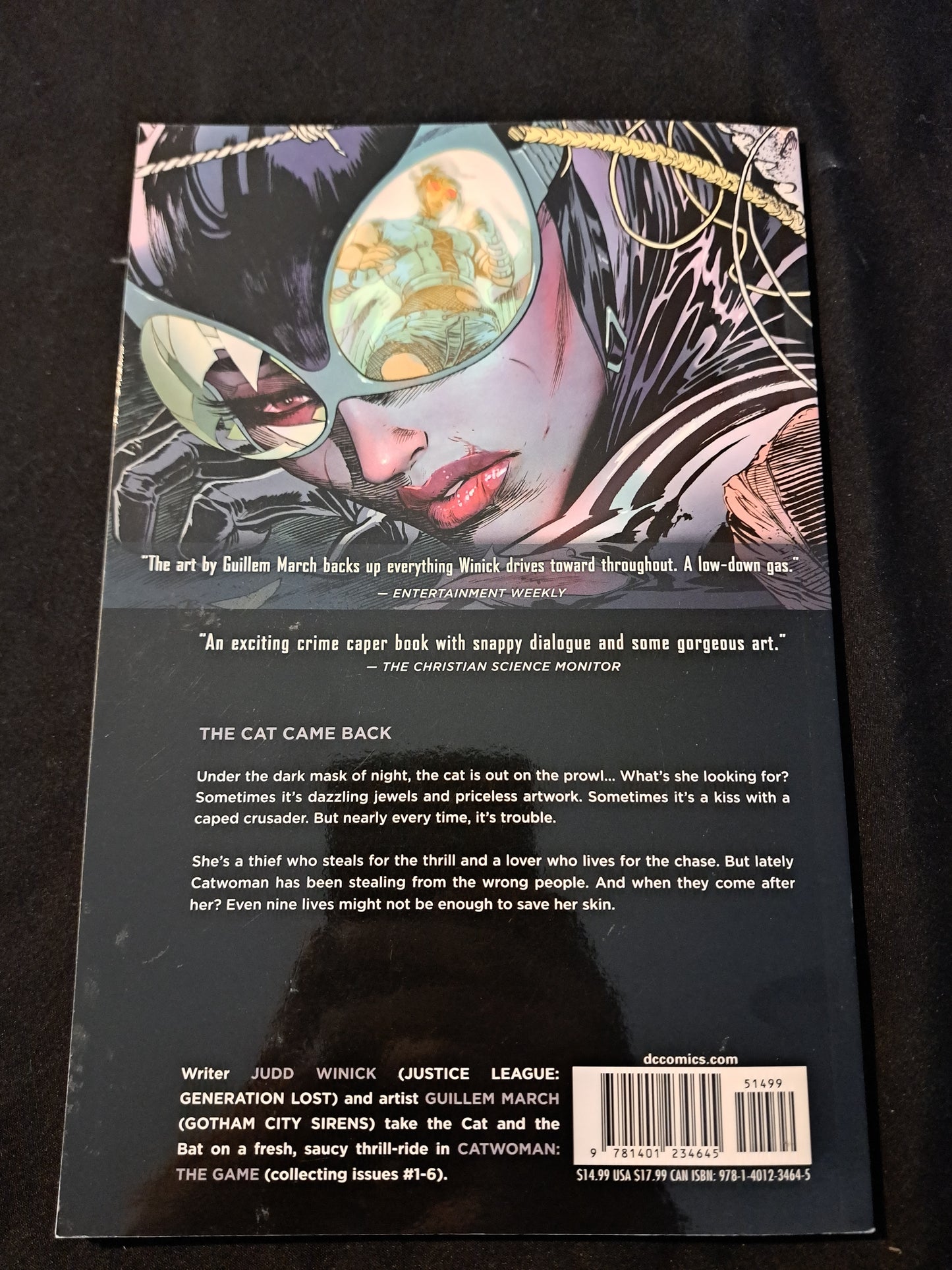 Catwoman Vol 1 The Game Judd Winick Guillem March New 52 Paperback