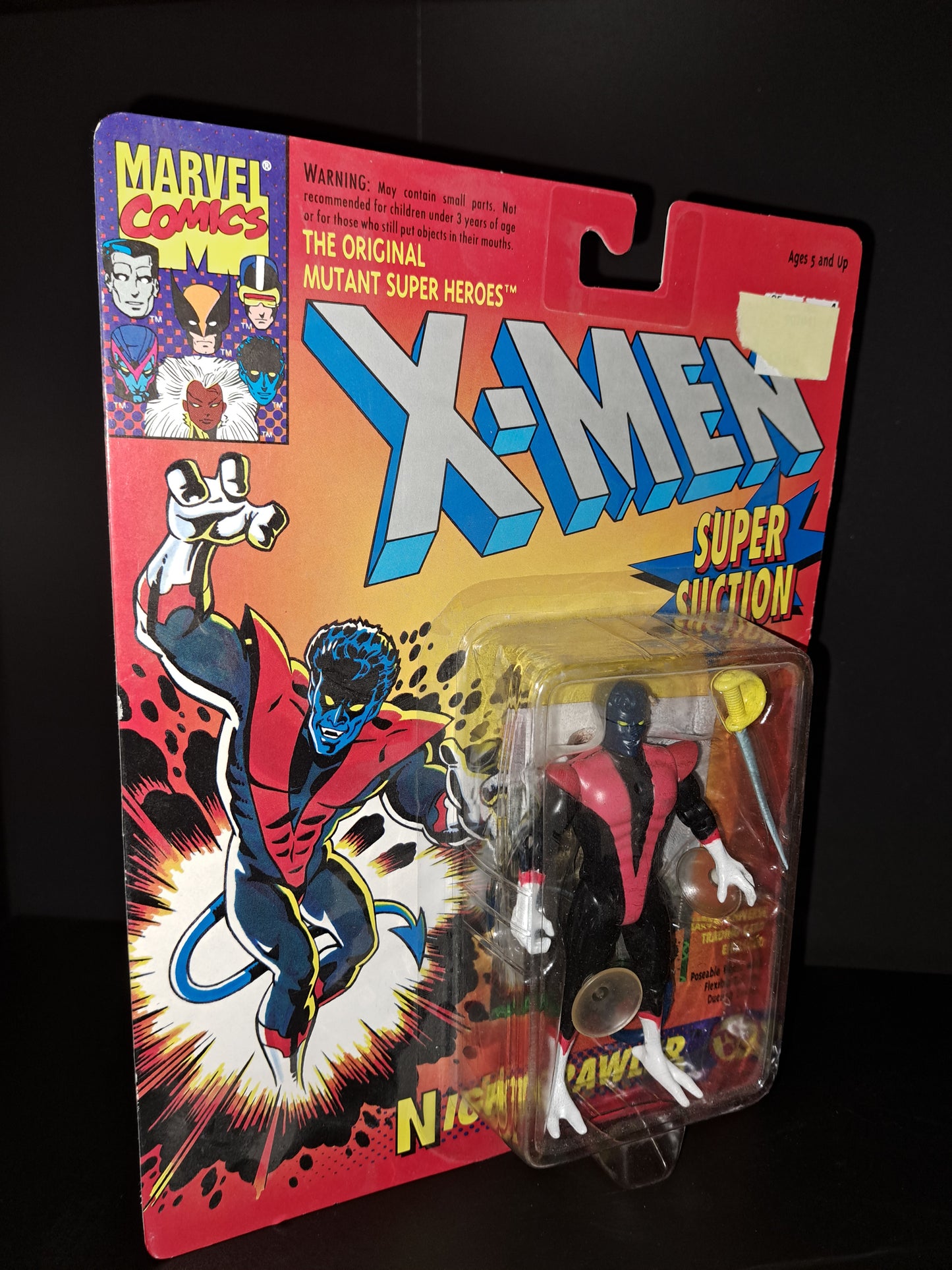 Vintage 1993 Toy Biz X-Men NIGHTCRAWLER Action Figure Marvel Uncanny X-Men