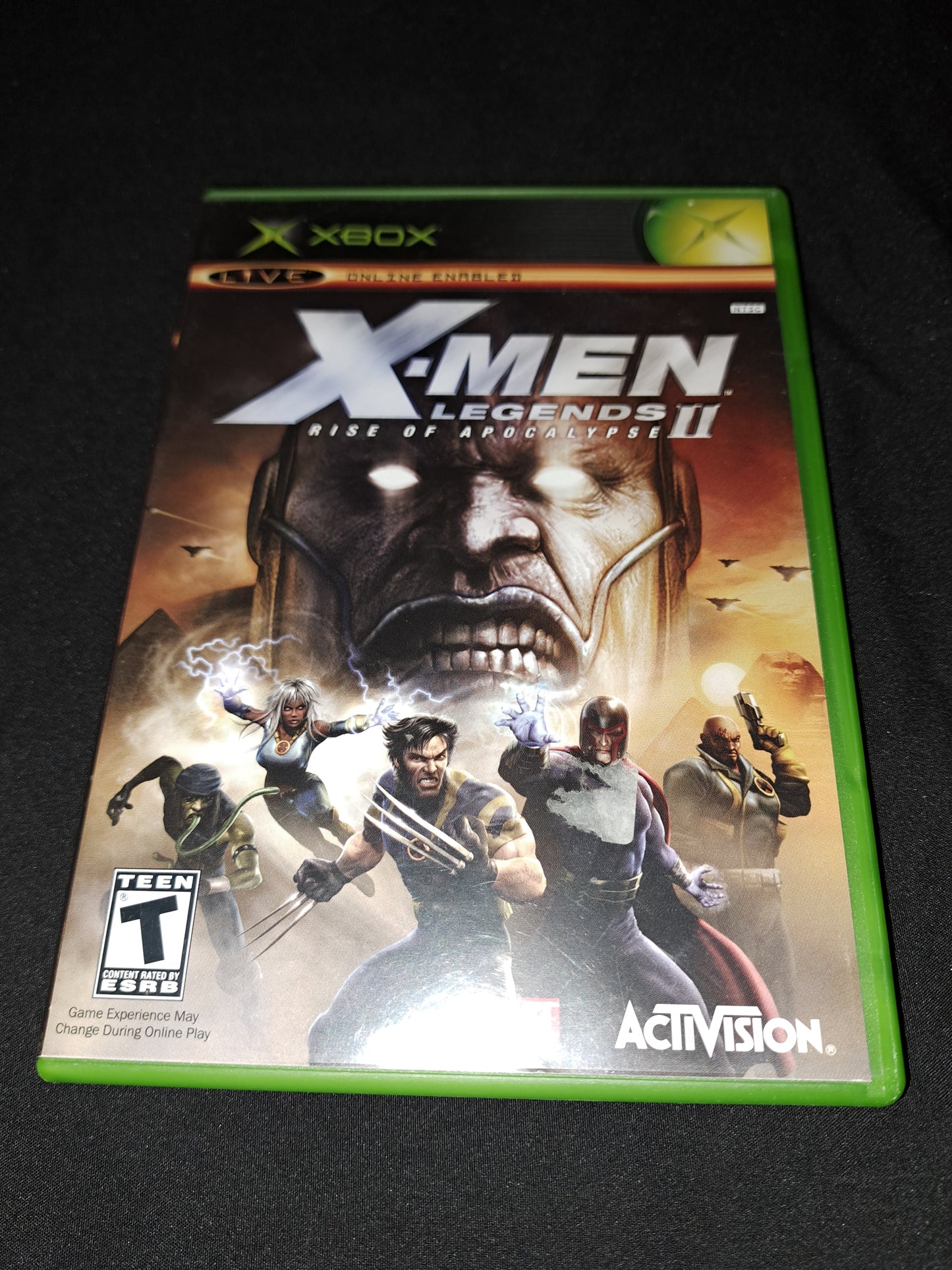 Microsoft Xbox X-Men Legends II 2 Rise of Apocalypse (2005)