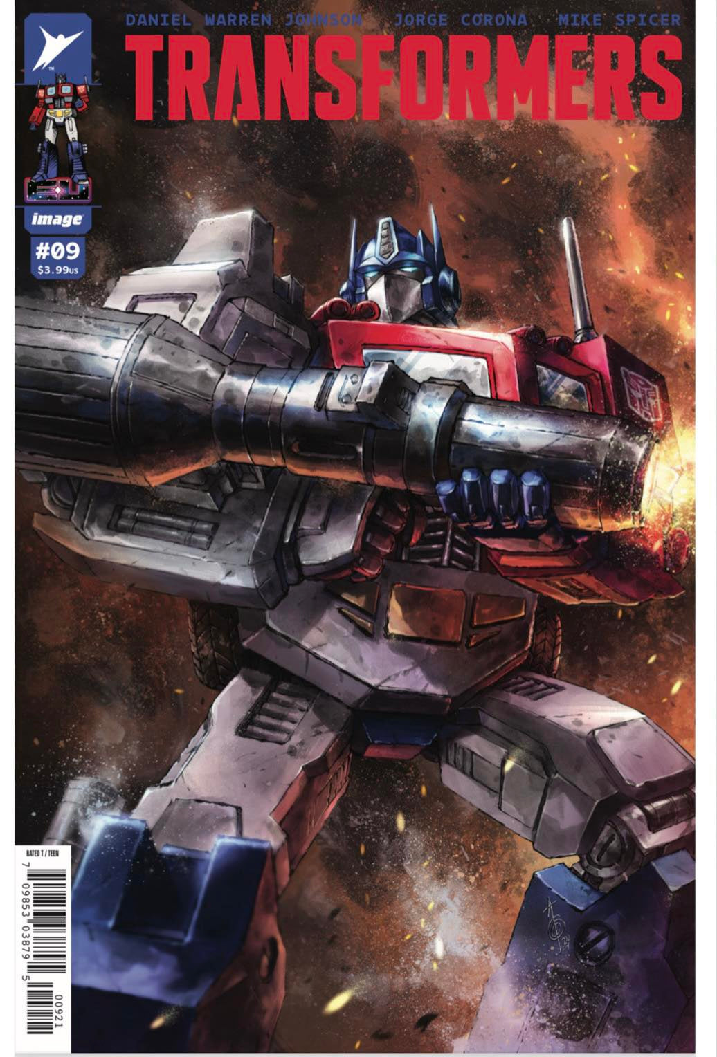 Transformers #9 Alan Quah Exclusive Limited to 250