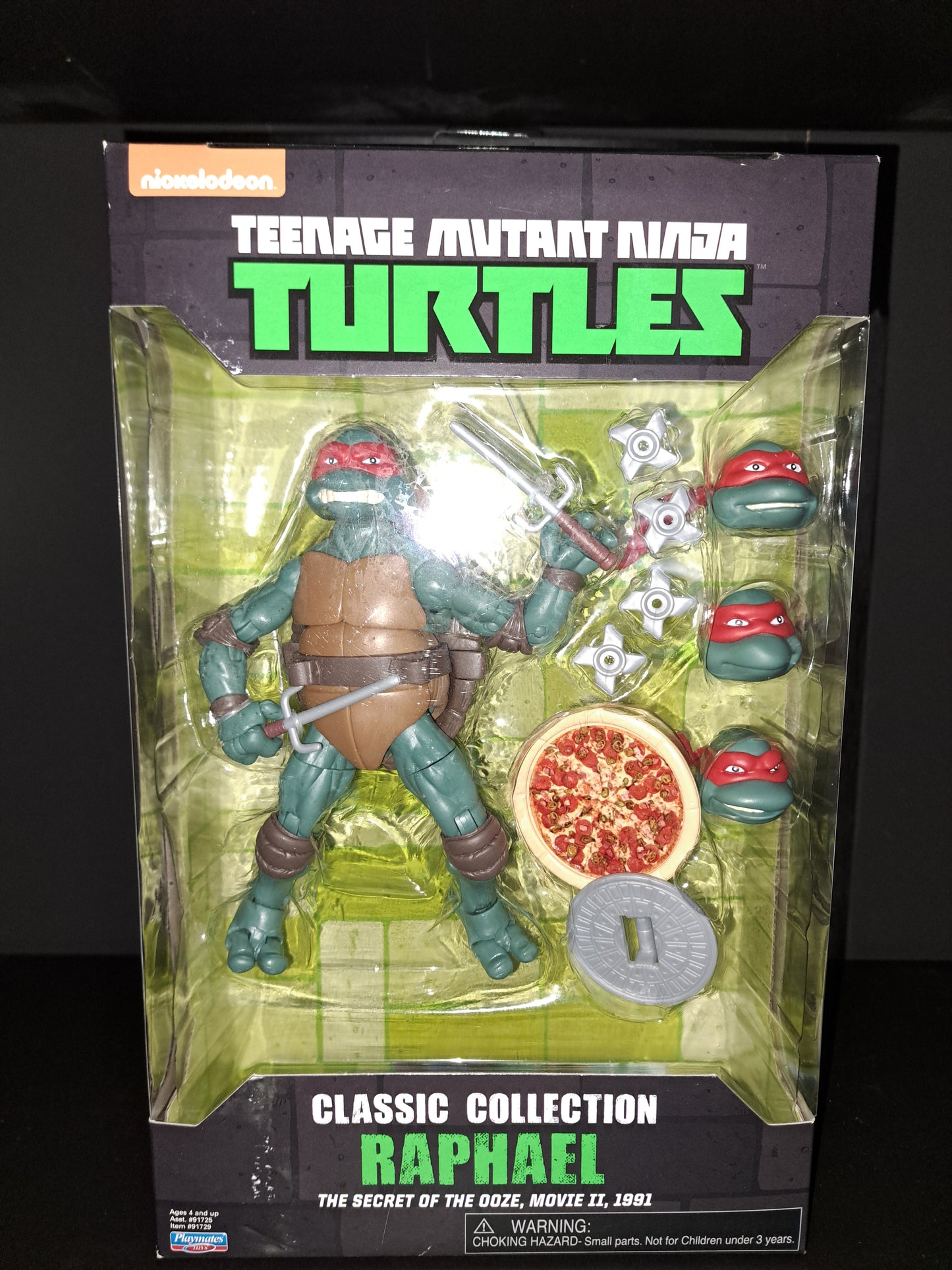 TMNT Classic Collection SECRET OF THE OOZE Full Set of 4 Figures Playmates 2016