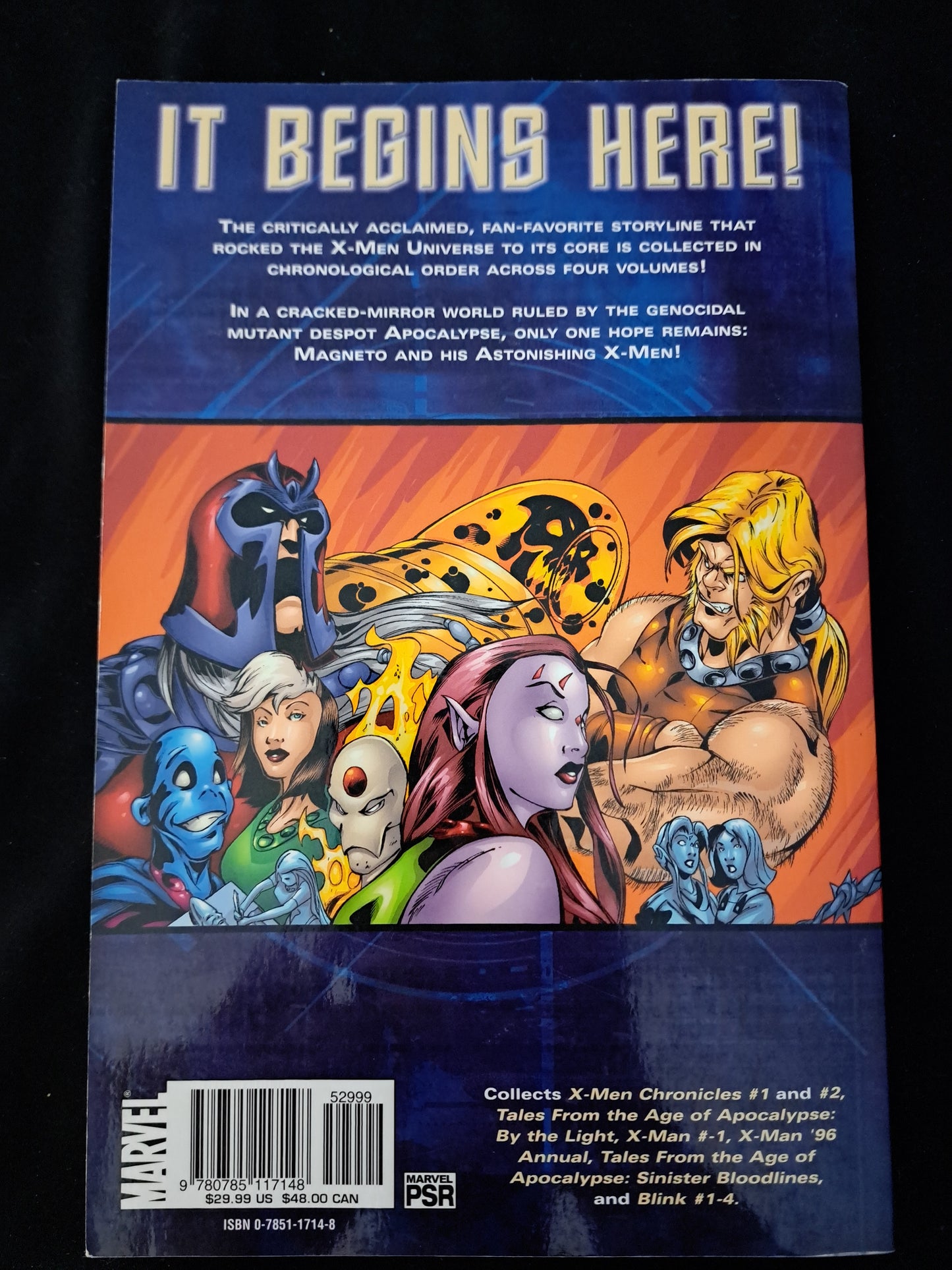 X-Men: The Complete Age of Apocalypse Epic Vol 1 (Marvel Paperback)