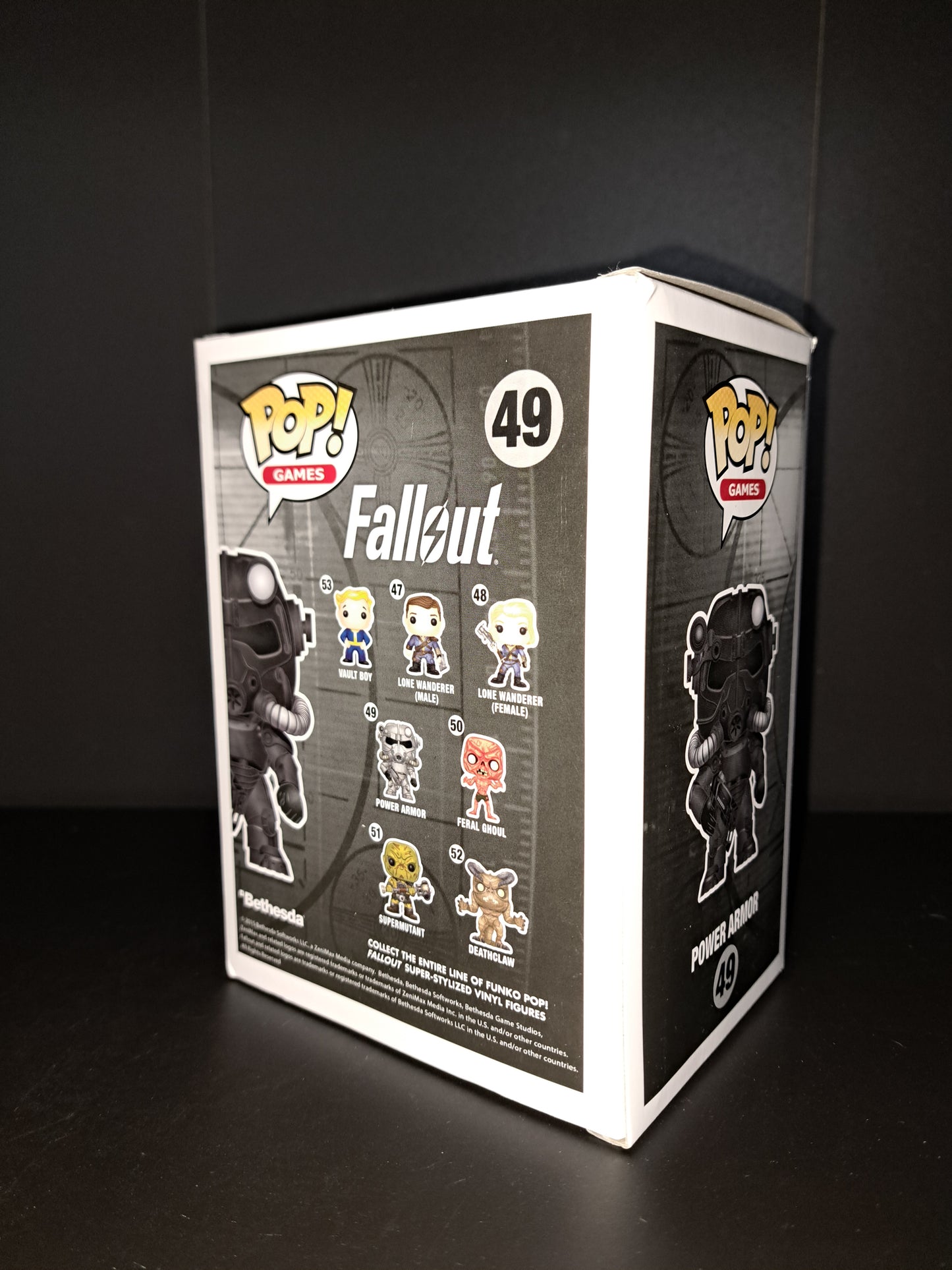 Funko Pop! Vinyl Figure Fallout Power Armor GameStop Exclusive #49