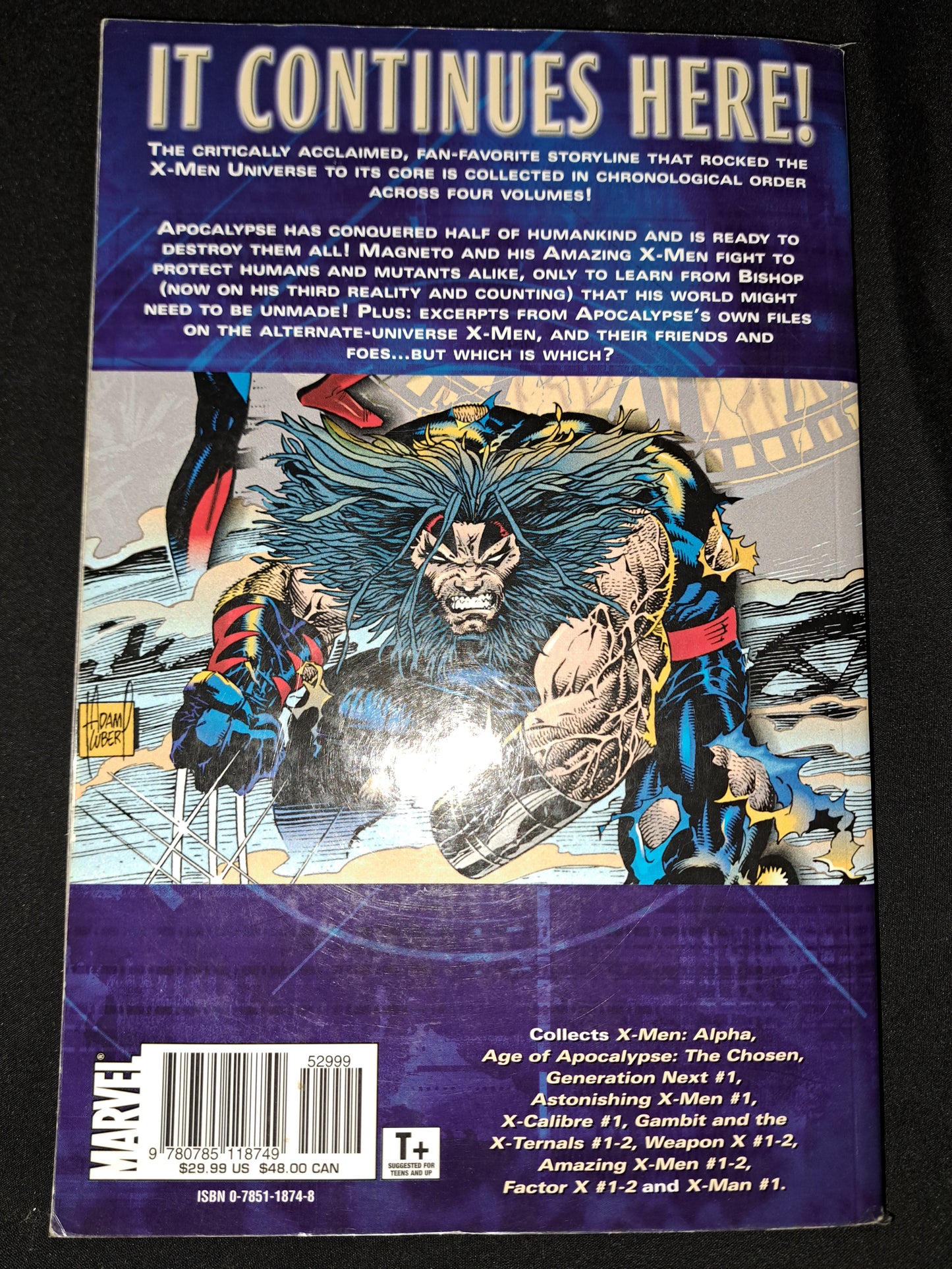X-Men Age of Apocalypse Epic: The Complete Epic Book 2 Graphic Novel 2010 TPB