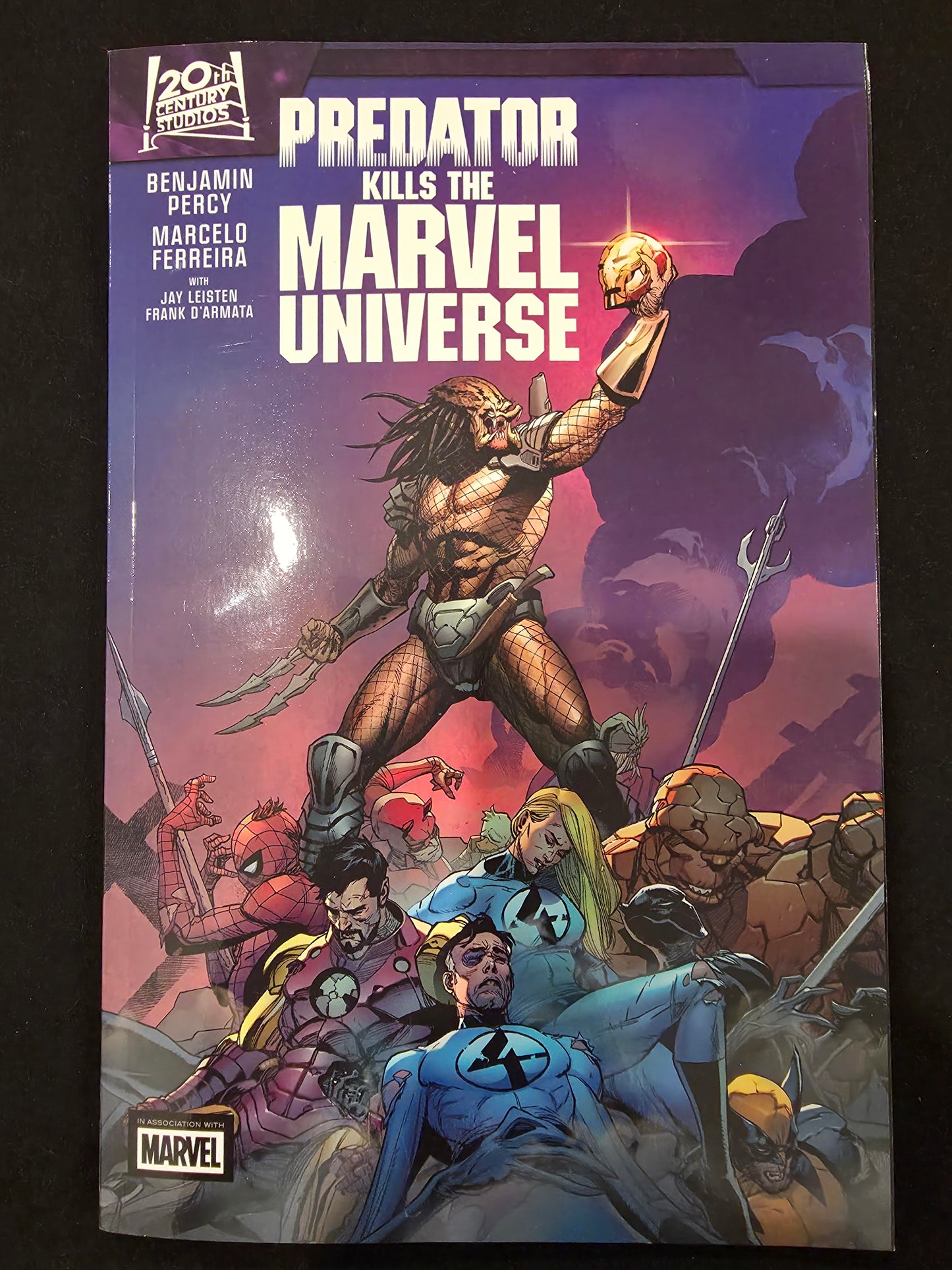 Predator Kills The Marvel Universe TPB Benjamin Percy NEW 2026 Avengers X-Men