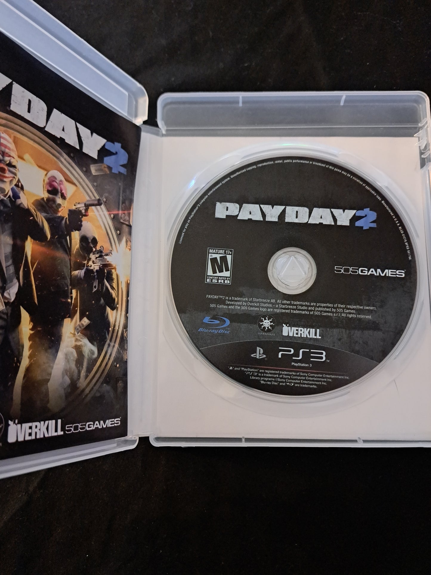 Payday 2 (Sony PlayStation 3 PS3, 2013)