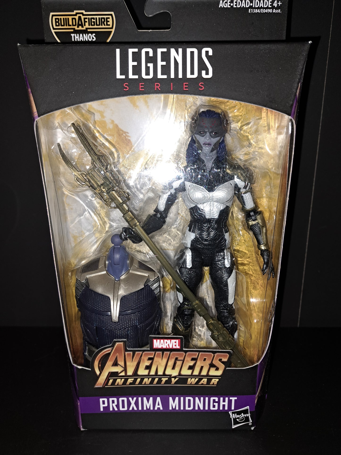 Proxima Midnight Marvel Legends Figure New Thanos BAF Avengers Infinity War
