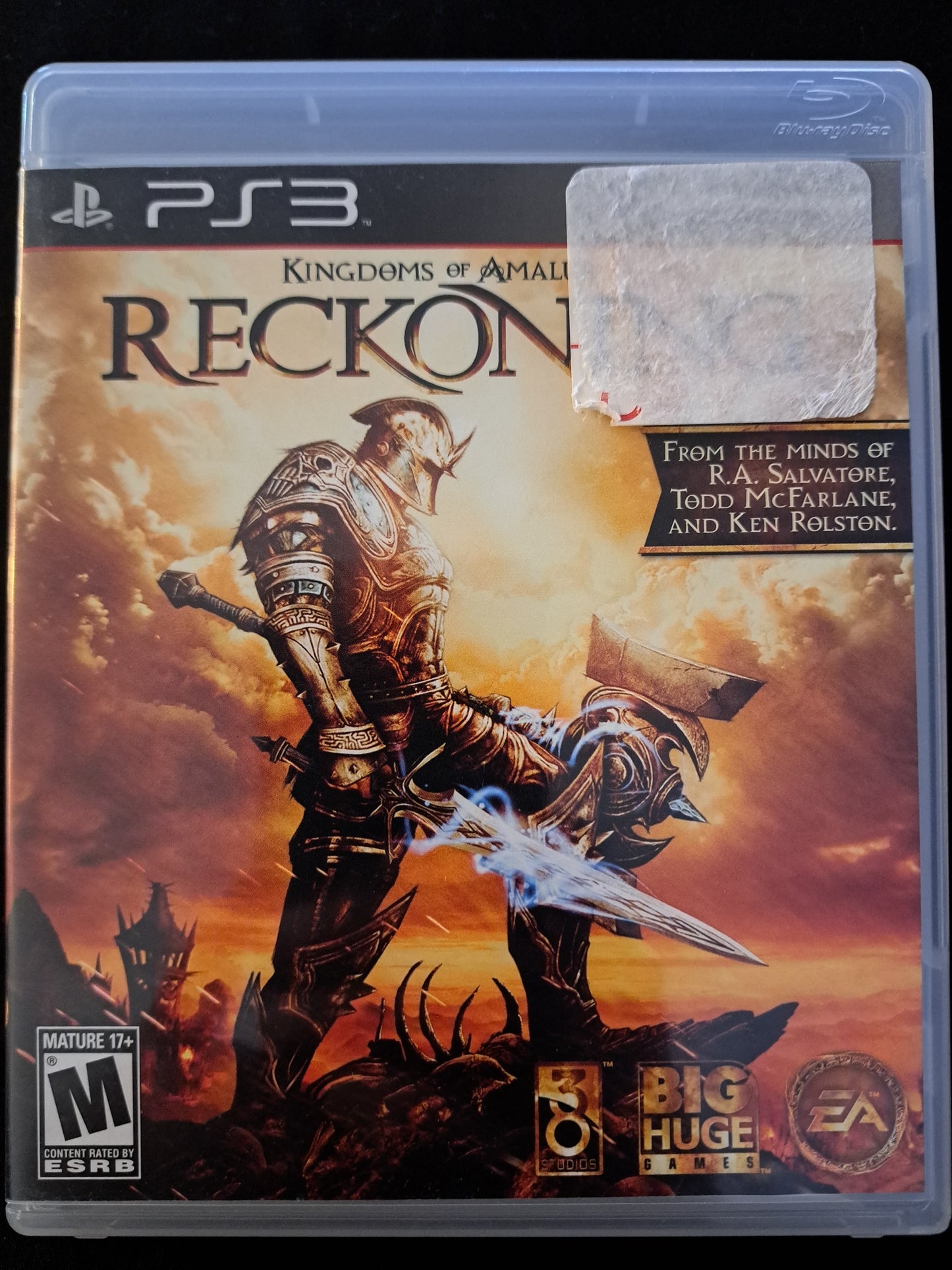 Kingdoms of Amalur: Reckoning (Sony PlayStation 3, 2012) PS3 Complete