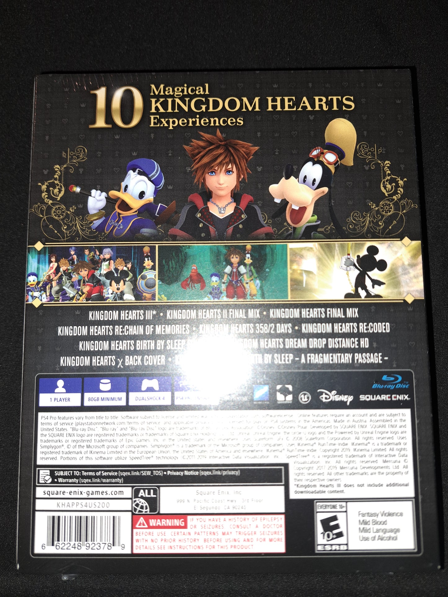 Kingdom Hearts - All-In-One Package - PS4 - Brand New | Factory Sealed