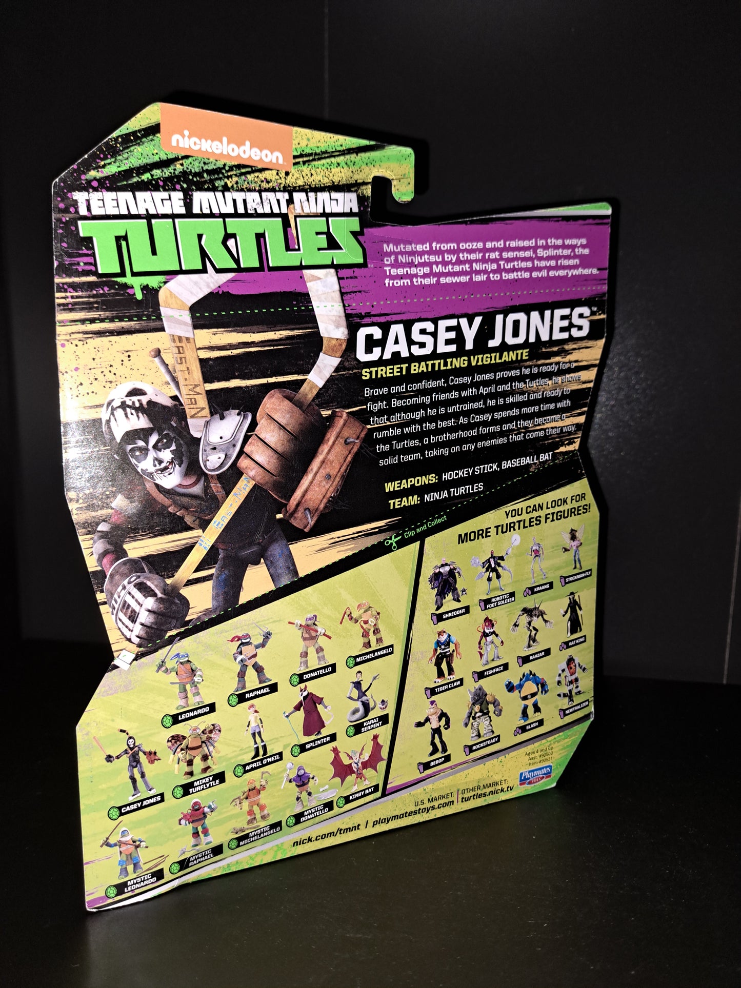 Teenage Mutant Ninja Turtles Casey Jones Vigilante Playmates 2014