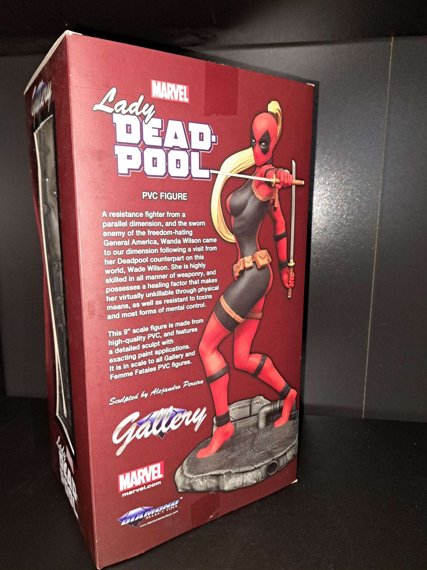 Diamond Select Marvel Gallery LADY DEADPOOL Figure PVC Statue (KA11828)