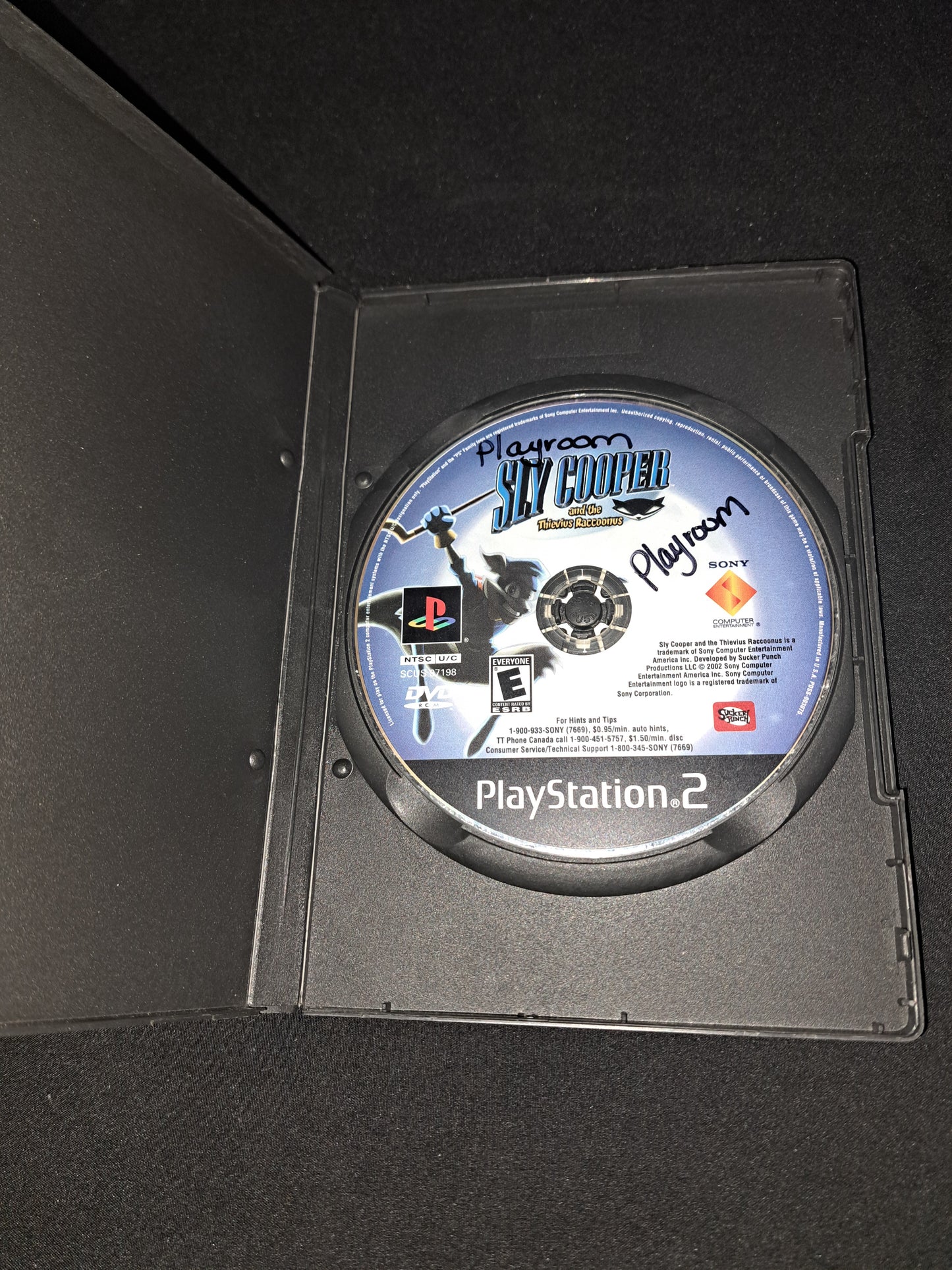 Sly Cooper And The Thievius Raccoonus (Sony PlayStation 2 PS2, 2003)