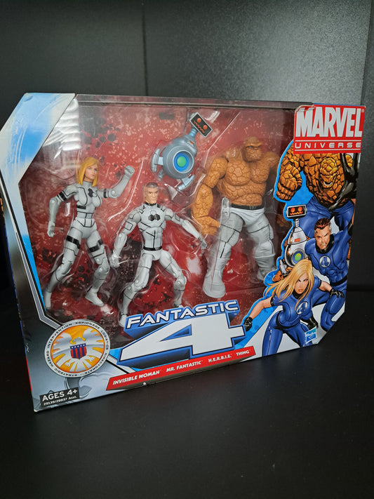 Marvel Universe FANTASTIC 4 Hasbro 2010 3.75" Herbie Thing Invisible Woman 3.75"