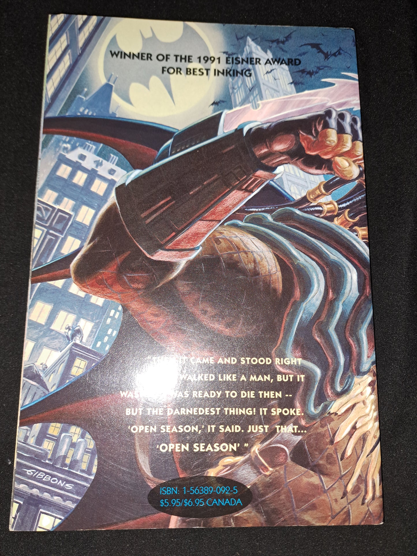 Batman Versus Predator: the Collected Edition First Printing DC Comic