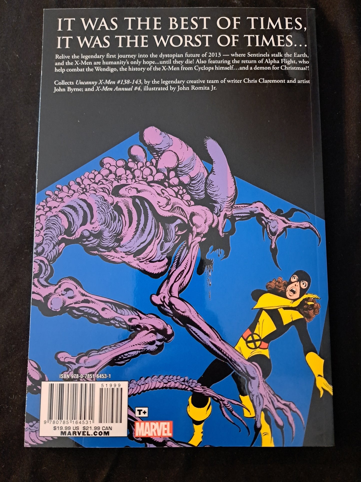 X-Men Days of Future Past Marvel Comics 2022 TPB Chris Claremont John Byrne.