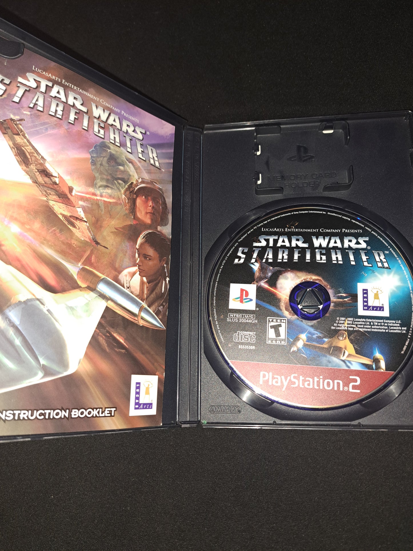 Star Wars Starfighter Greatest Hits Sony PlayStation 2 PS2 Complete