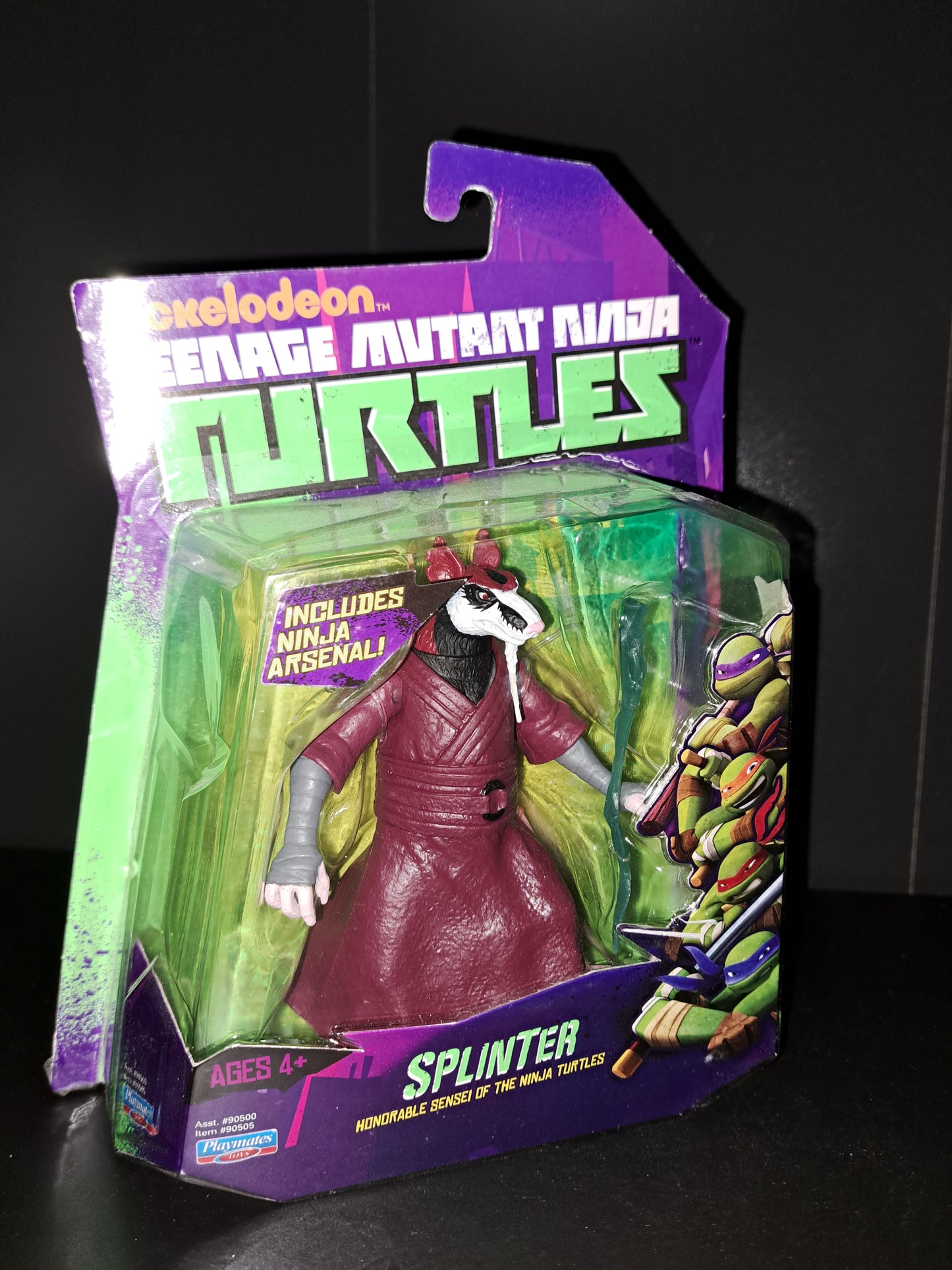 Nickelodeon Teenage Mutant Ninja Turtles Splinter Figure 2012