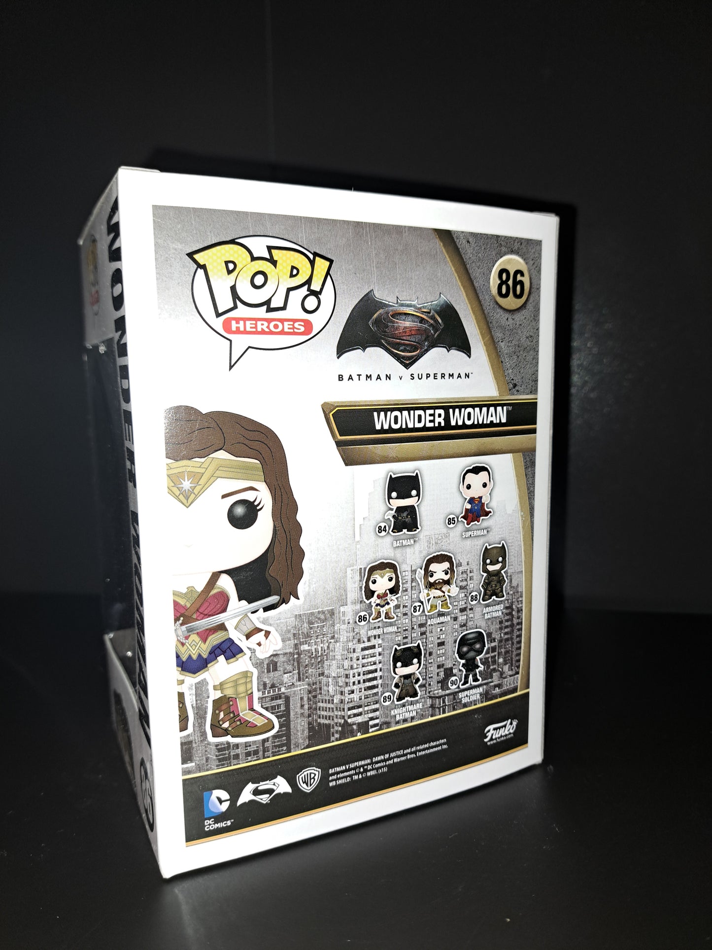 WONDER WOMAN Funko Pop! Heroes Vinyl Figure #86 Batman vs Superman