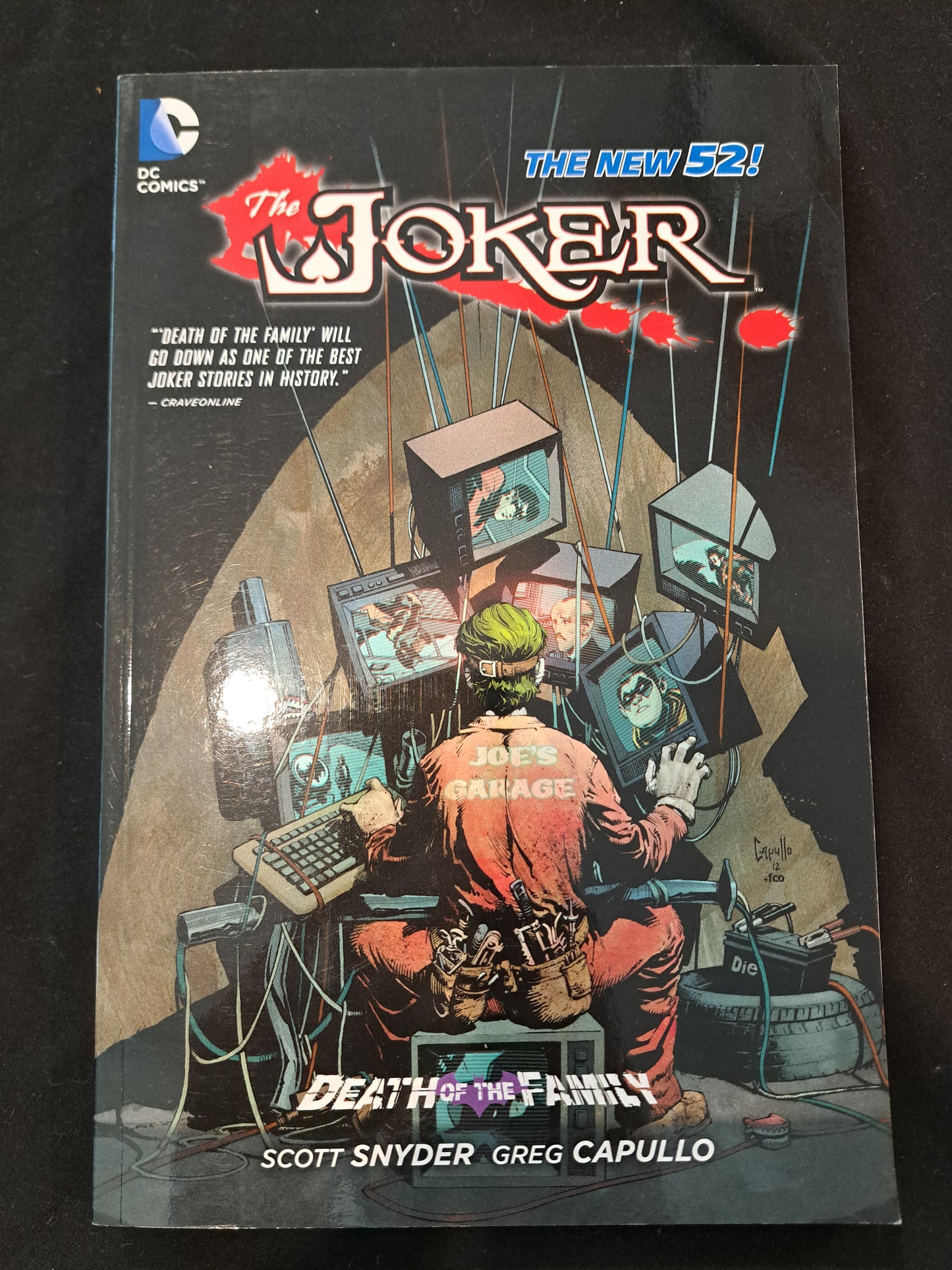 Joker: Death of the Family (2014) DC TPB SC Scott Snyder Greg Capullo New