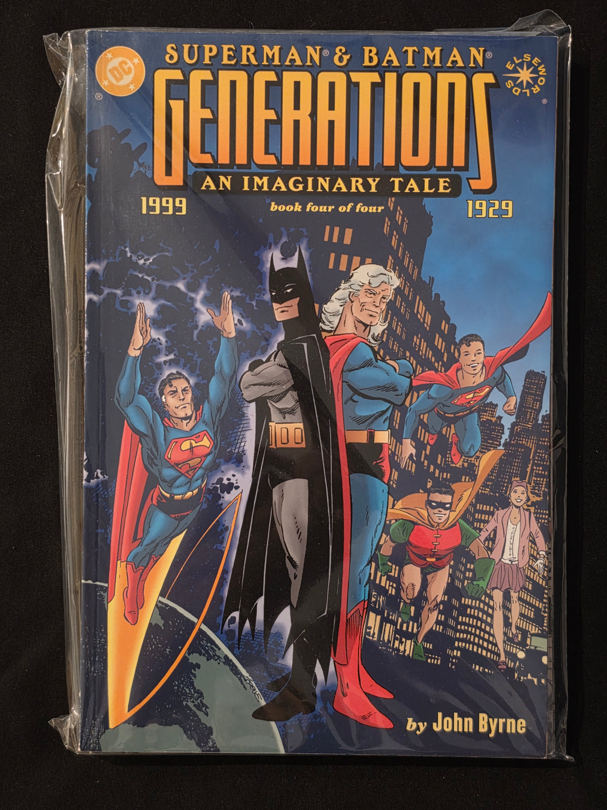 SUPERMAN & BATMAN GENERATIONS # 1-4 4books (1999) JOHN BYRNE PRESTIGE SERIES