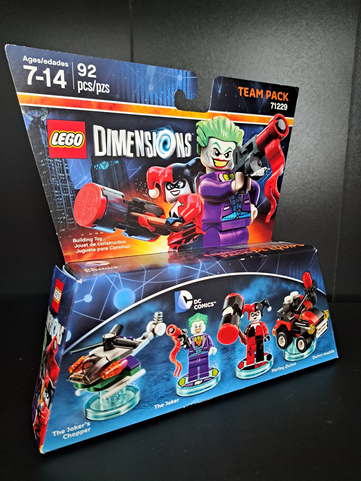 LEGO Dimensions 71229 DC Comics Joker Harley Quinn 92 Pieces