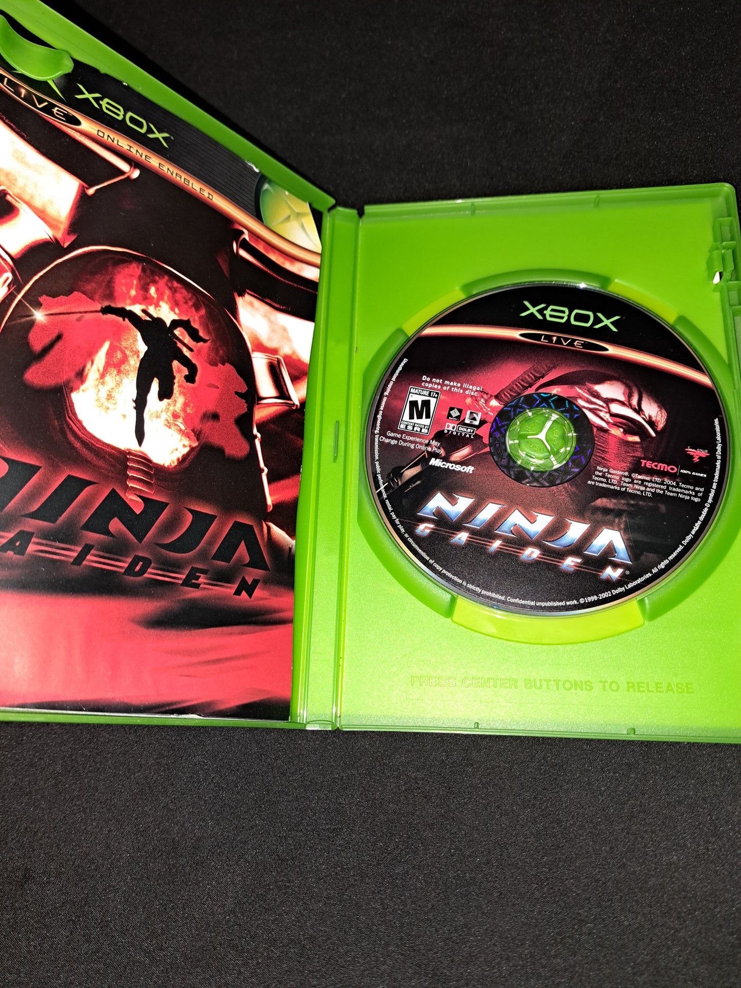 Ninja Gaiden (Microsoft Xbox, 2004) CIB