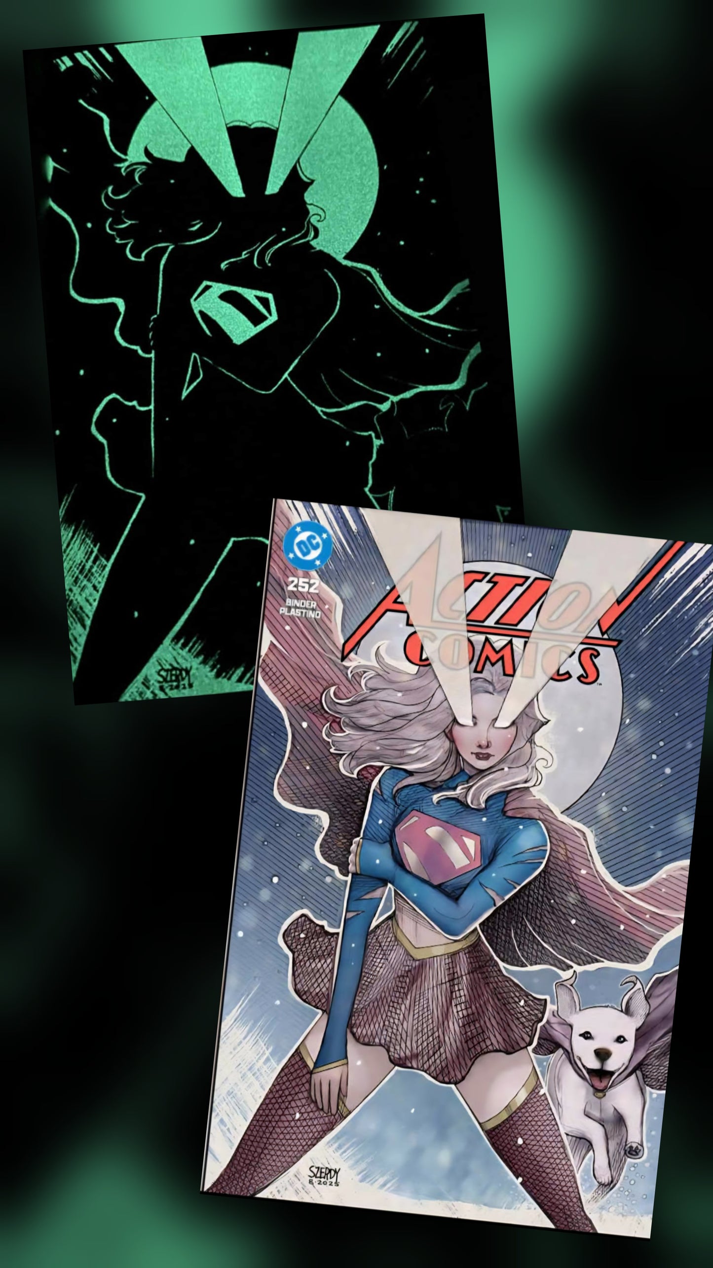 Action Comics Facsimile 252 Szerdy Exclusive Trade and Glow In Dark