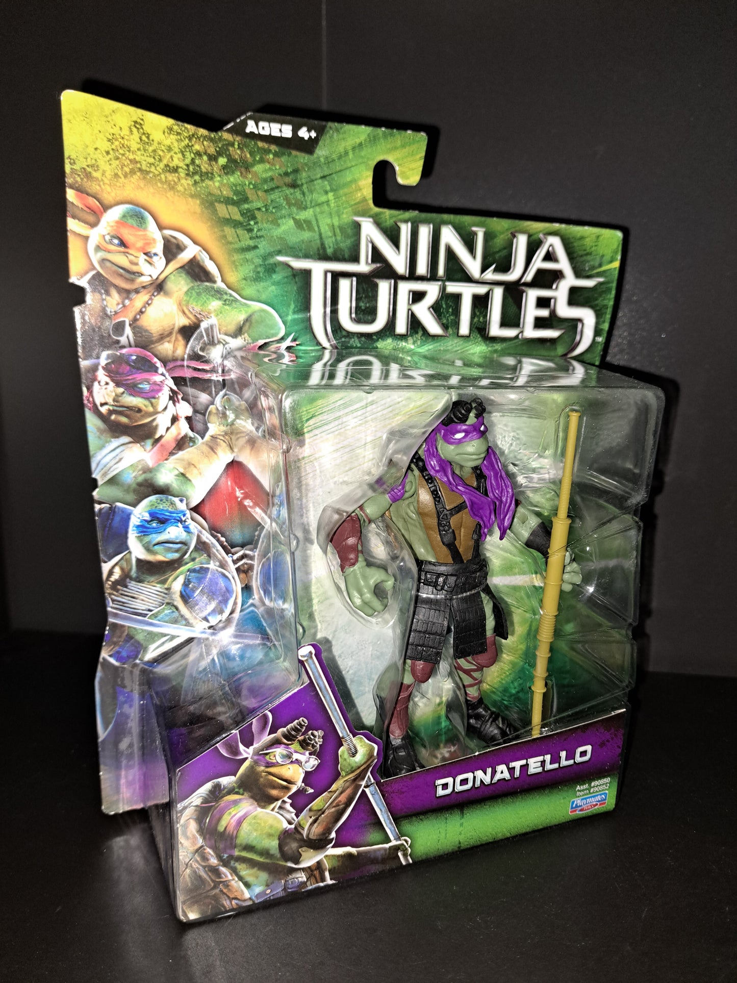 Teenage Mutant Ninja Turtles Movie Action Figures TMNT Playmates Toys Brand set of 4