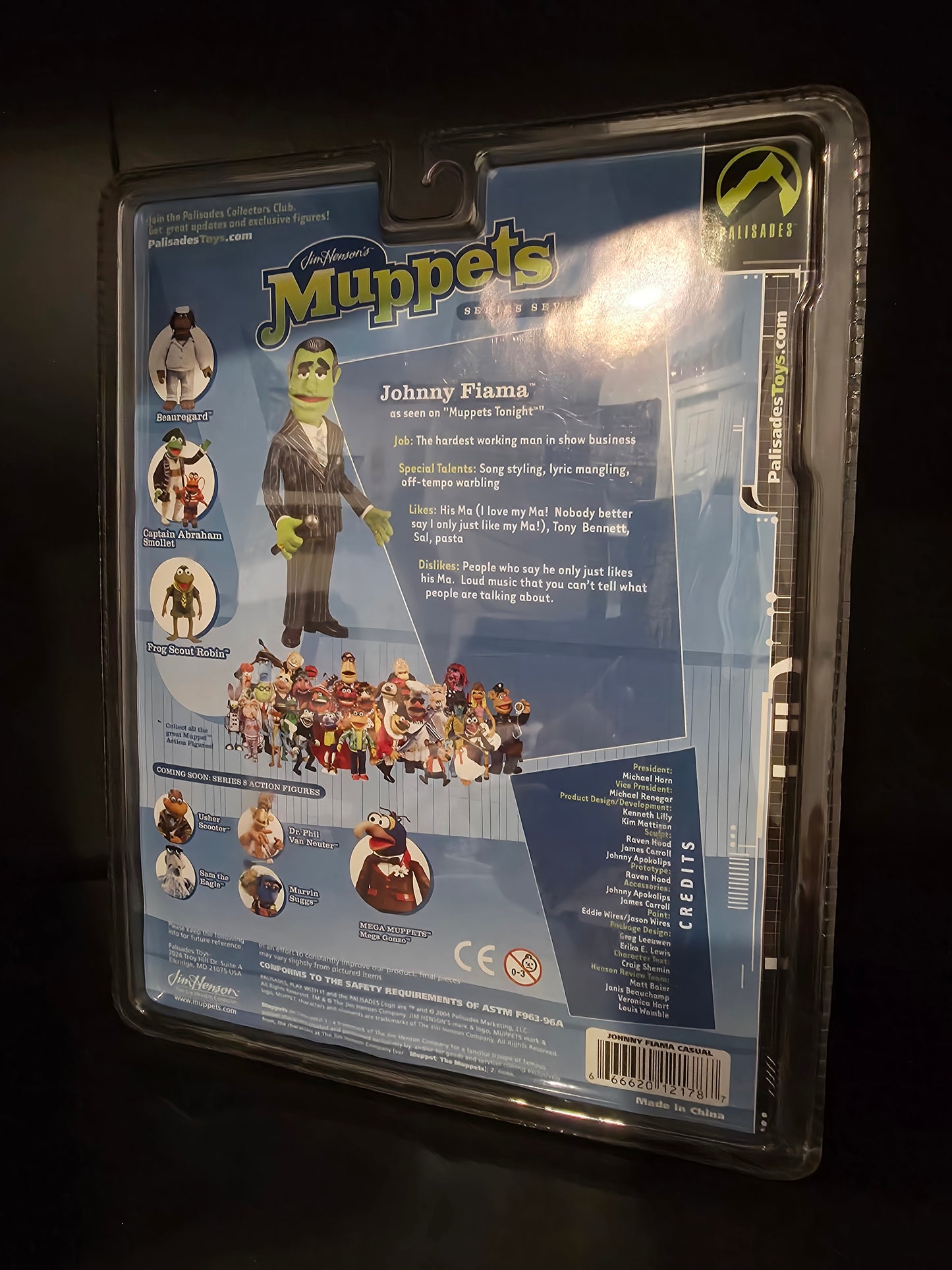 2004 Palisades Toys - Johnny Fiama - Series 7 - New