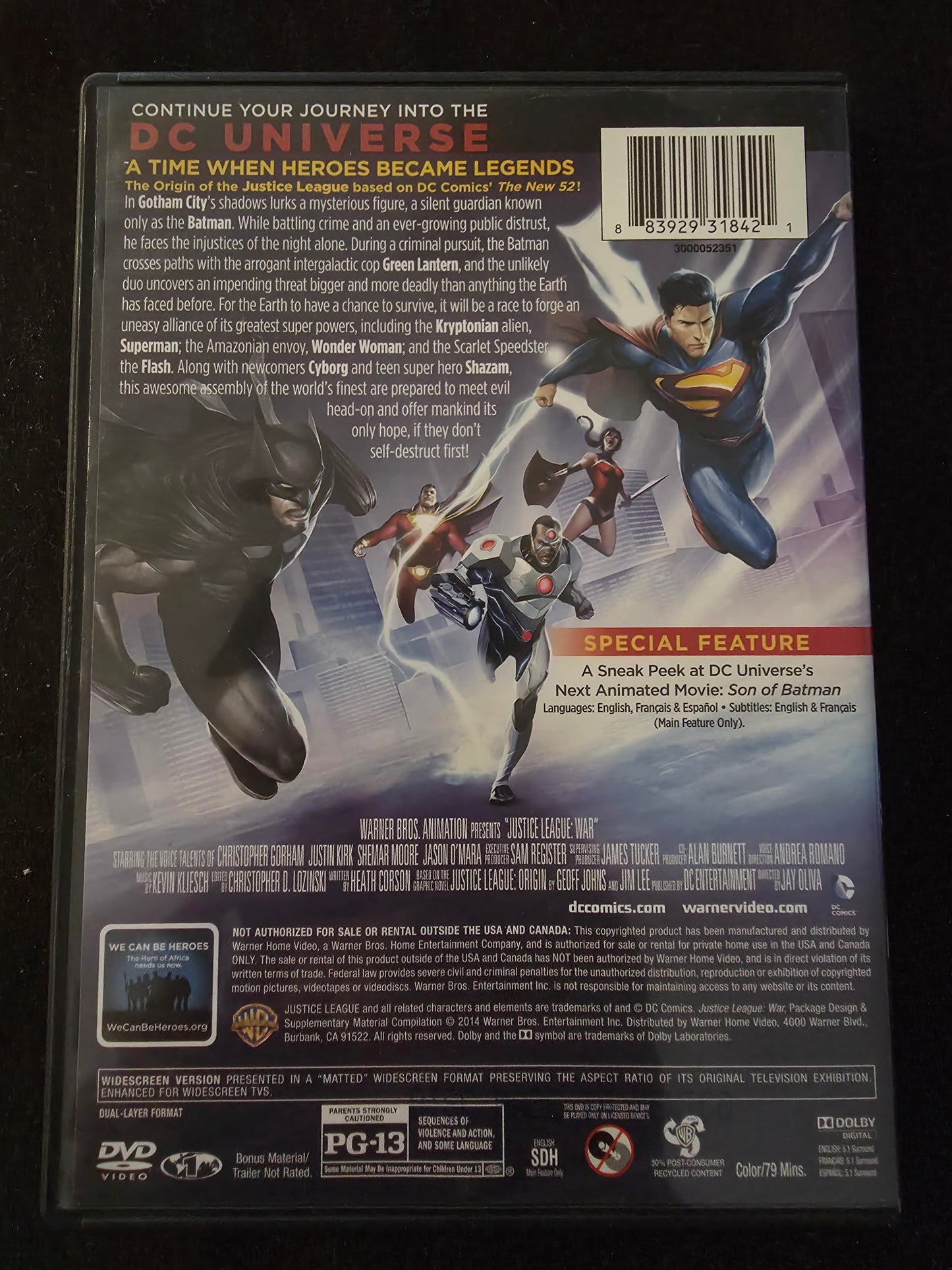 DCU Justice League: War