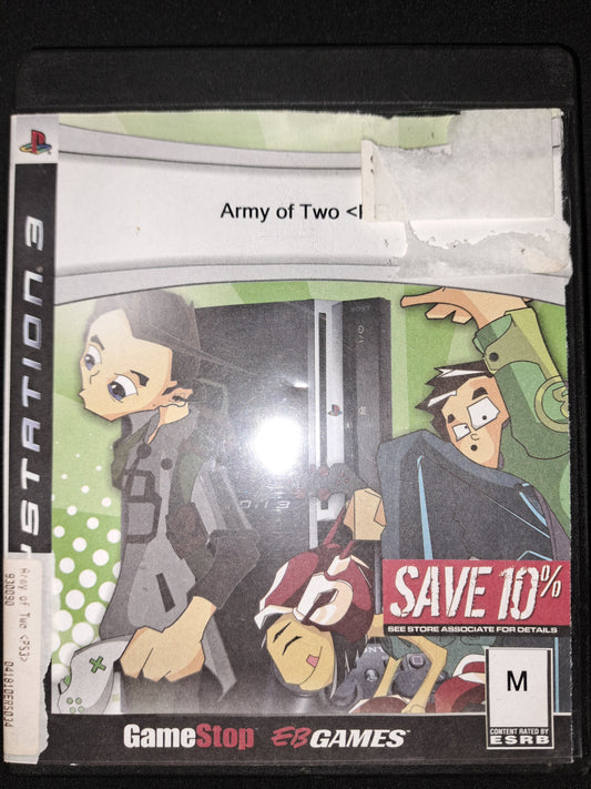 Sony PlayStation 3 PS3 Game - Army of Two